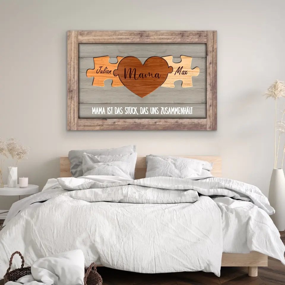 Personalisierte Leinwand "Das Puzzlestück" - Image 4