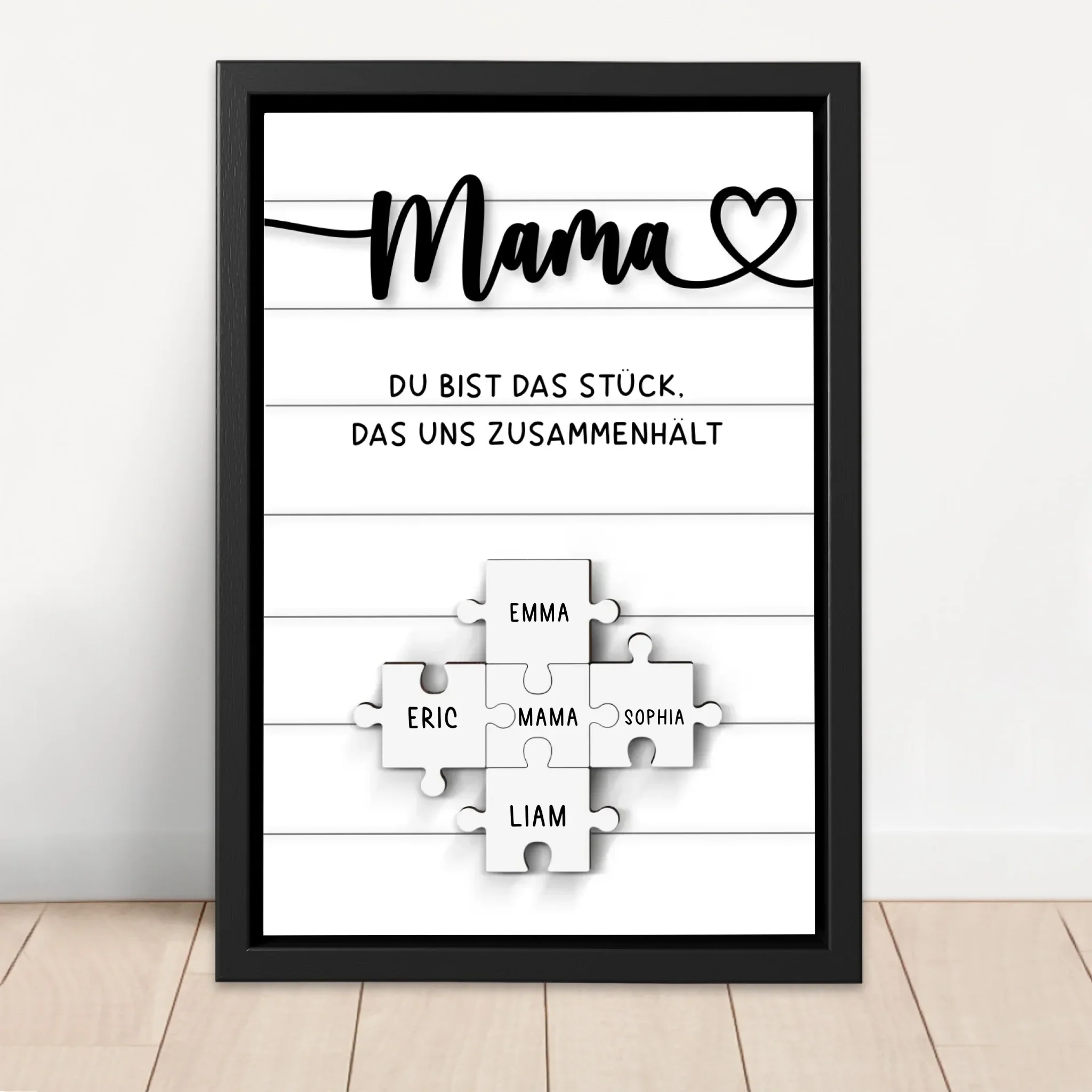 Personalisierte Leinwand "Mama ist unersetzlich" - Image 4