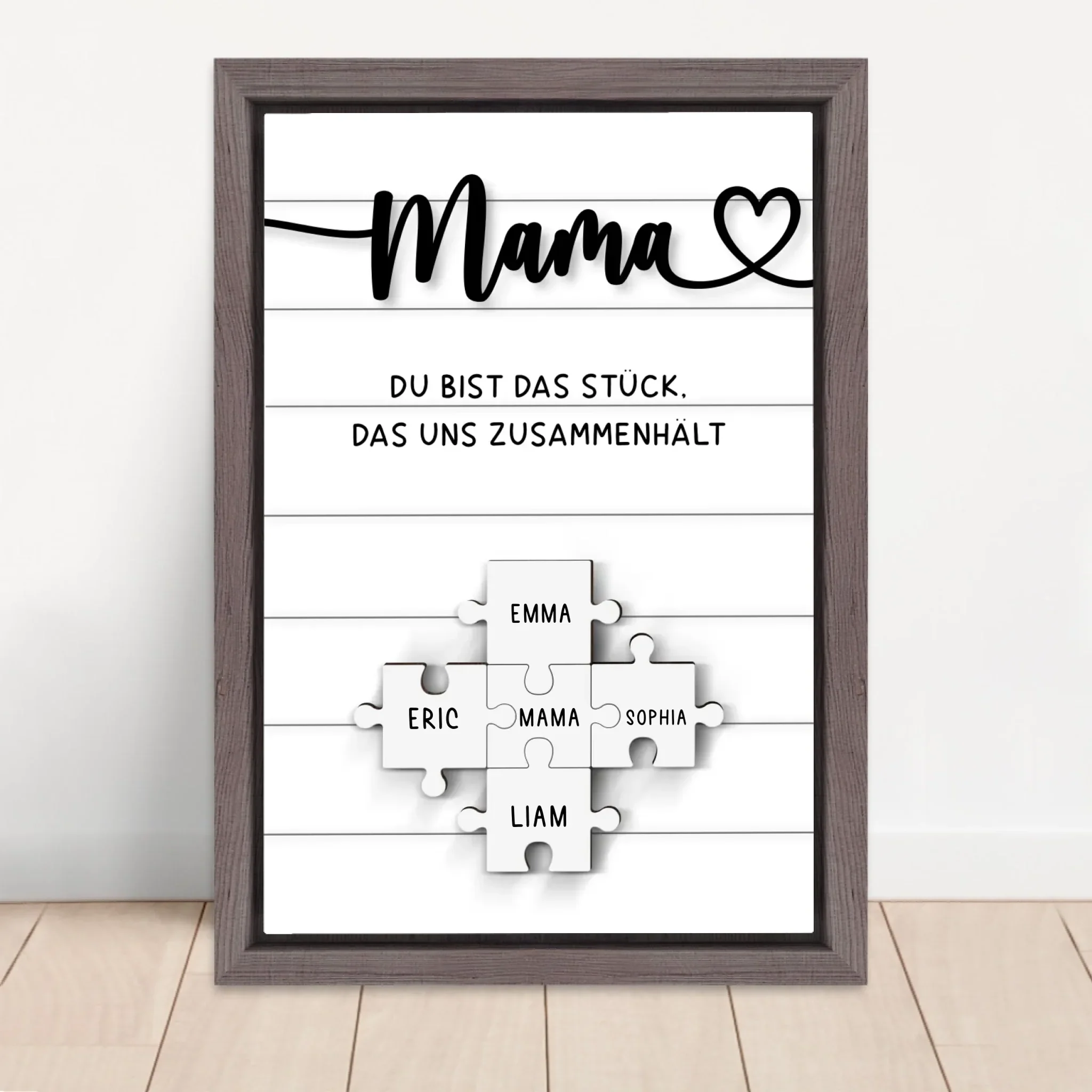 Personalisierte Leinwand "Mama ist unersetzlich" - Image 5