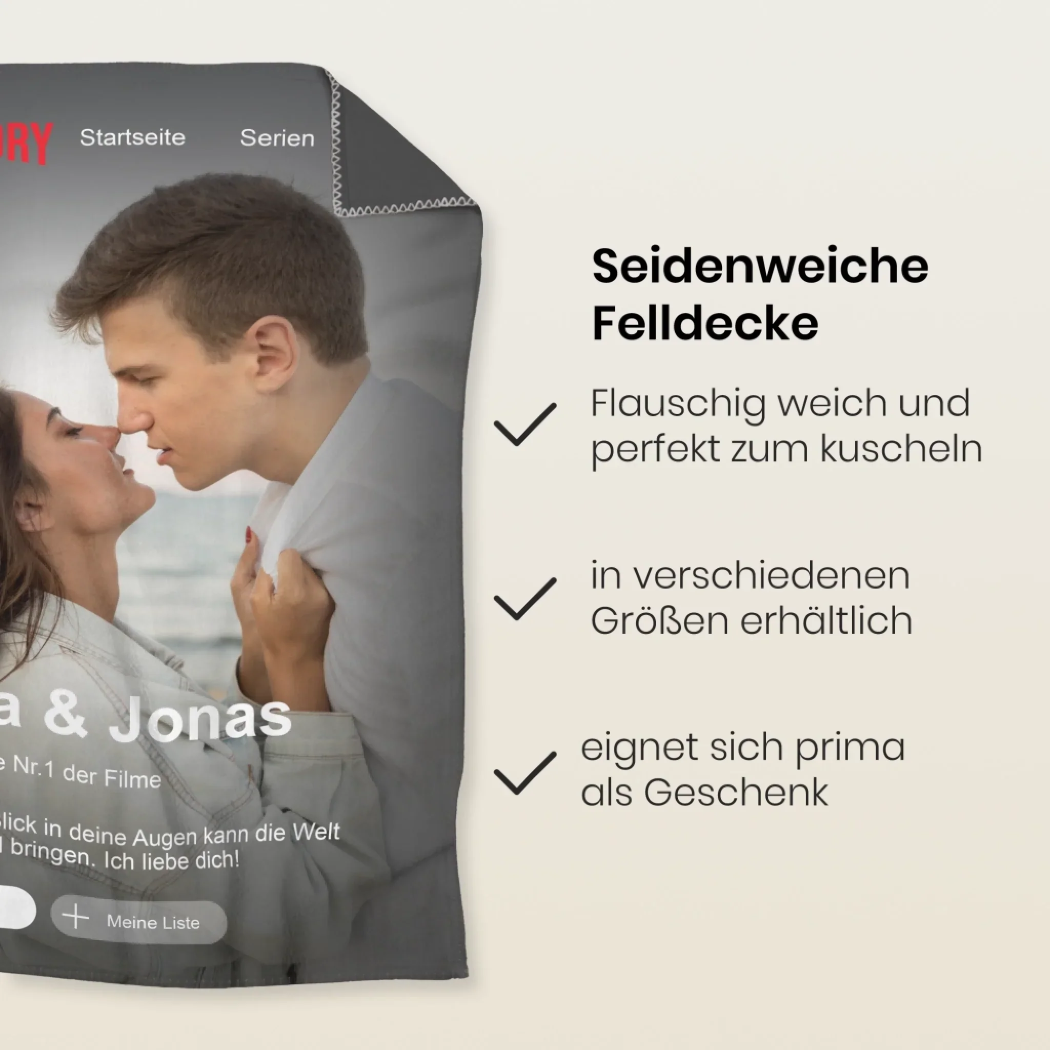 Personalisierte Decke "Unser Cover" - Image 10