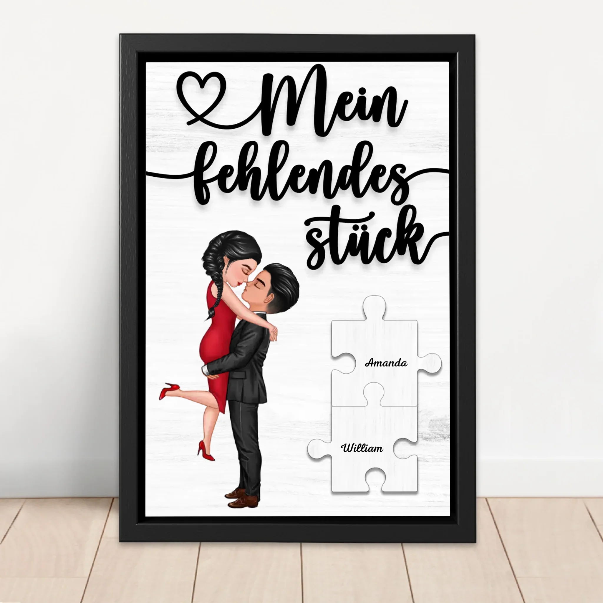 Personalisierte Leinwand "Das fehlende Stück" - Image 4