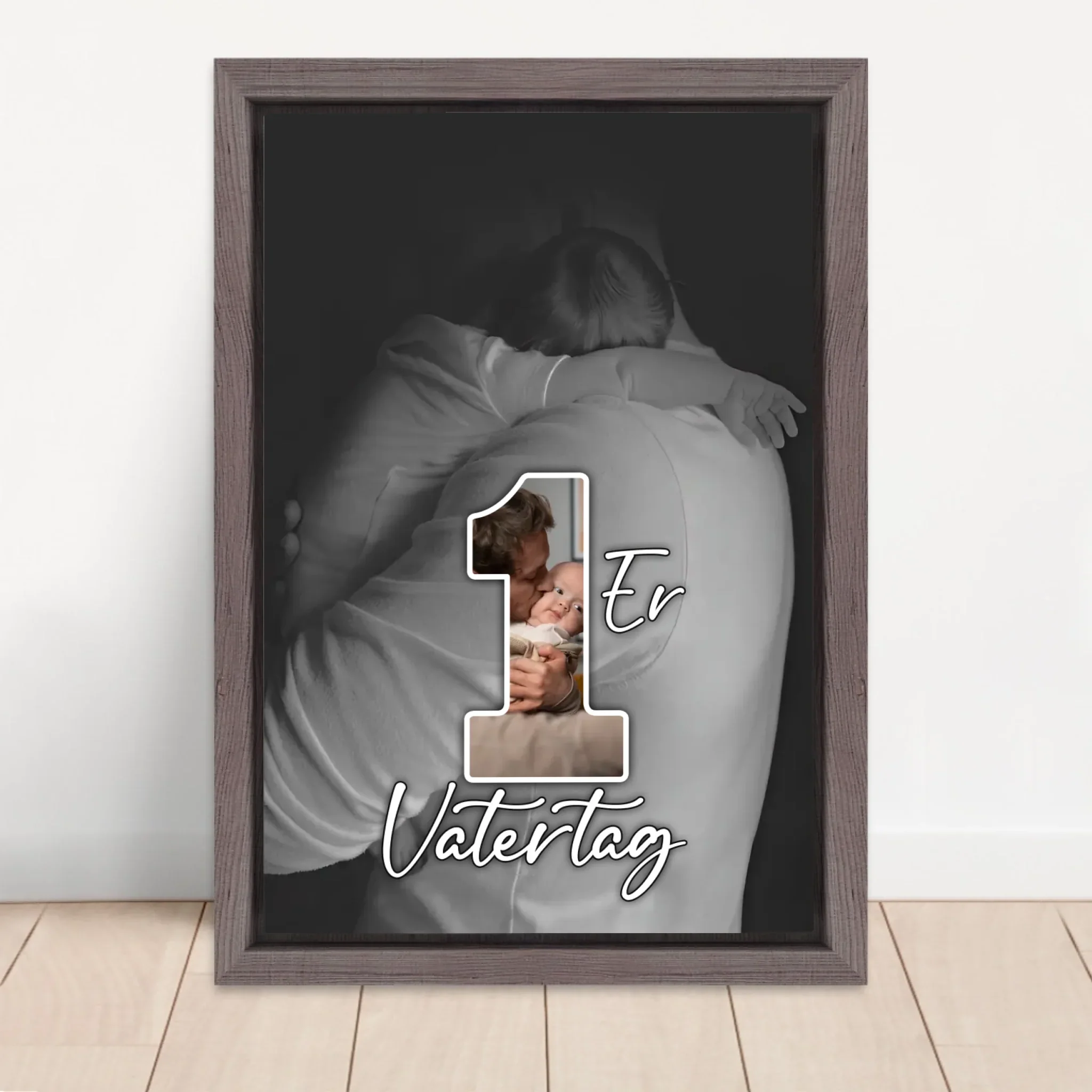 Personalisierte Leinwand "Der erste Vatertag" - Image 5