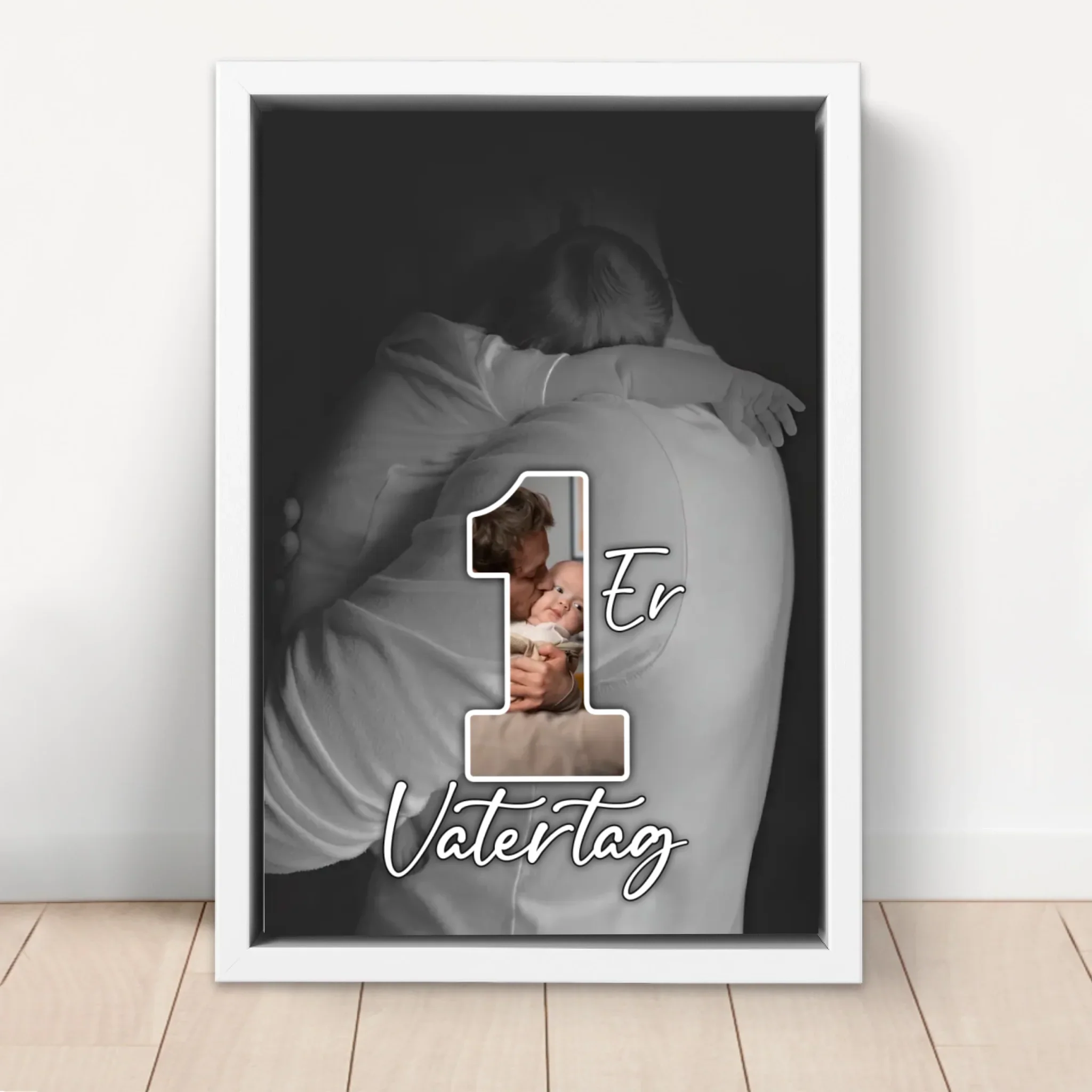 Personalisierte Leinwand "Der erste Vatertag" - Image 6