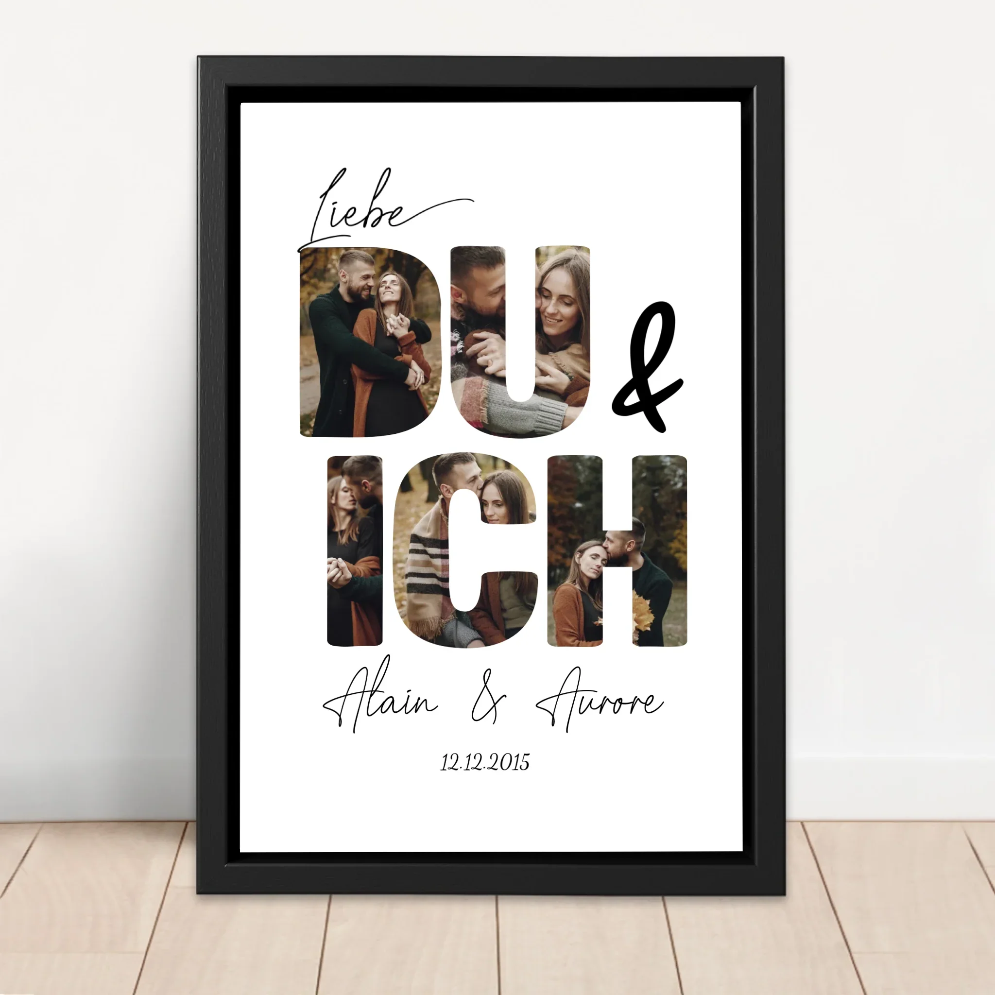 Personalisierte Leinwand "Du und ich" - Image 4