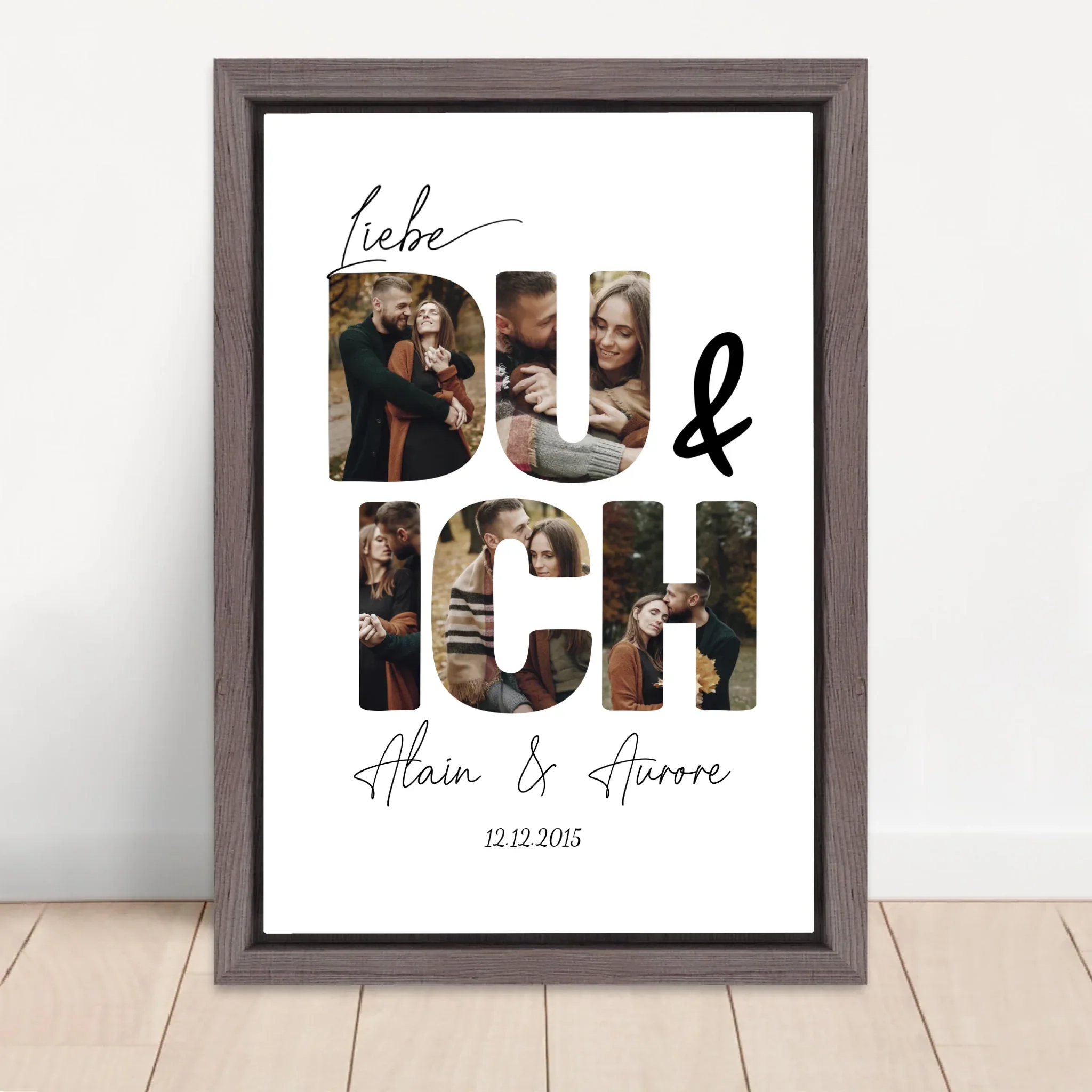 Personalisierte Leinwand "Du und ich" - Image 5