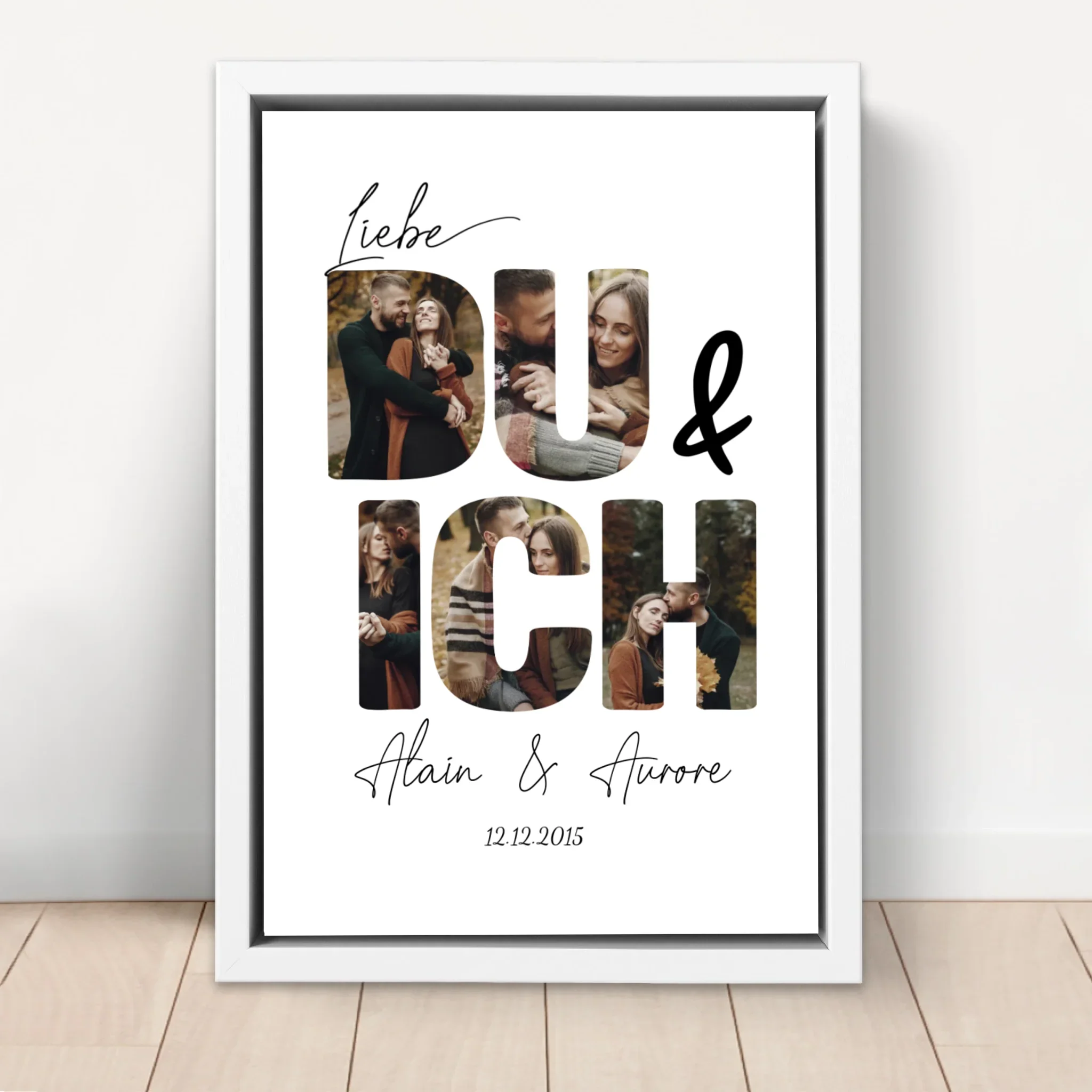 Personalisierte Leinwand "Du und ich" - Image 6