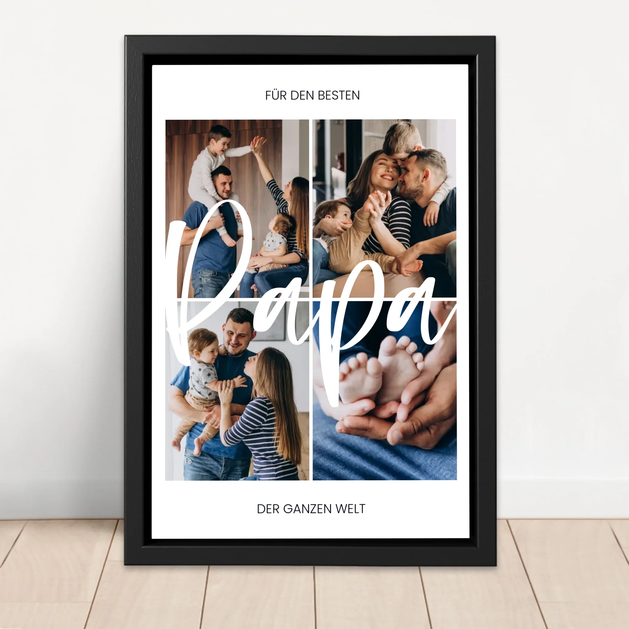 Personalisierte Leinwand "Für den besten Papa der Welt" - Image 4