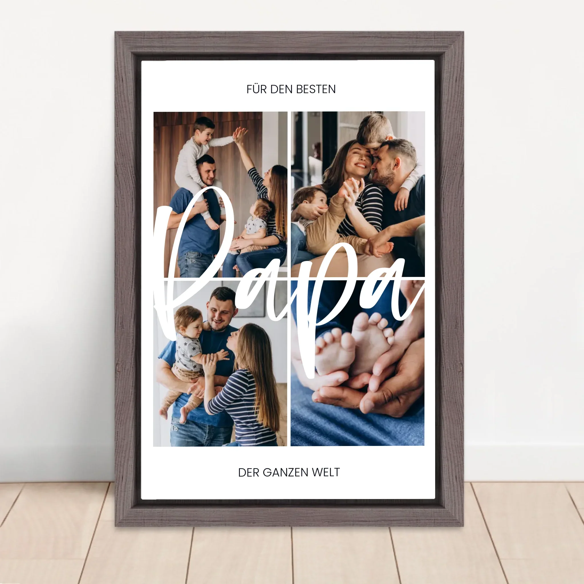 Personalisierte Leinwand "Für den besten Papa der Welt" - Image 5