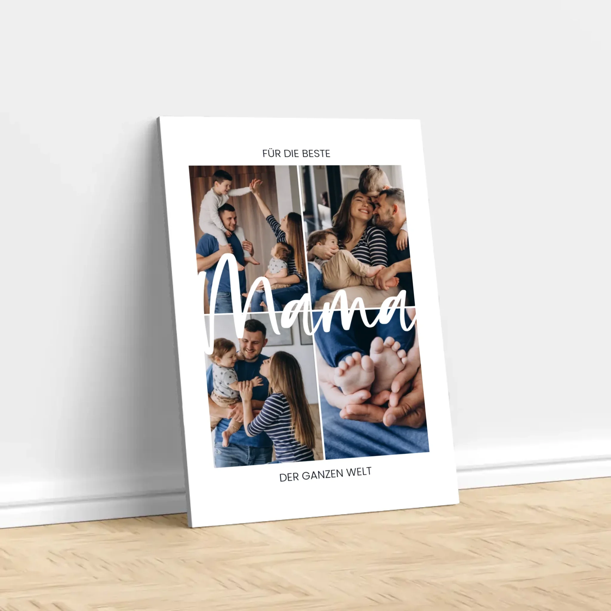 Personalisierte Leinwand "Für die beste Mama der Welt" - Image 3