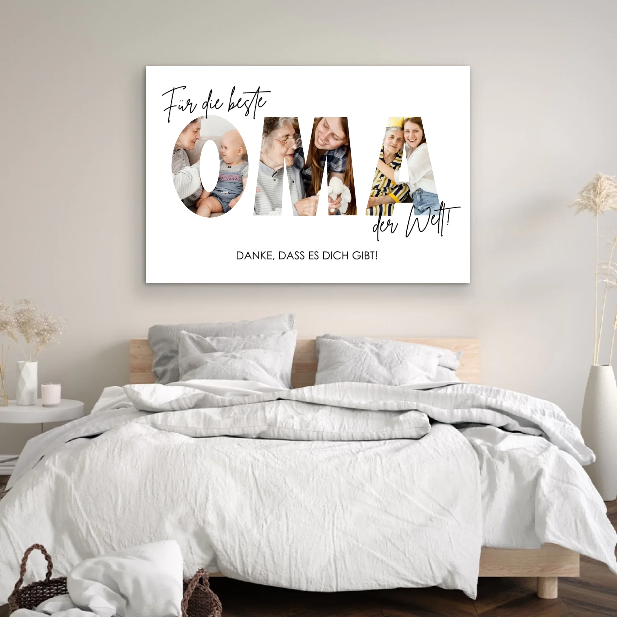 Personalisierte Leinwand "Für die beste Oma" - Image 4