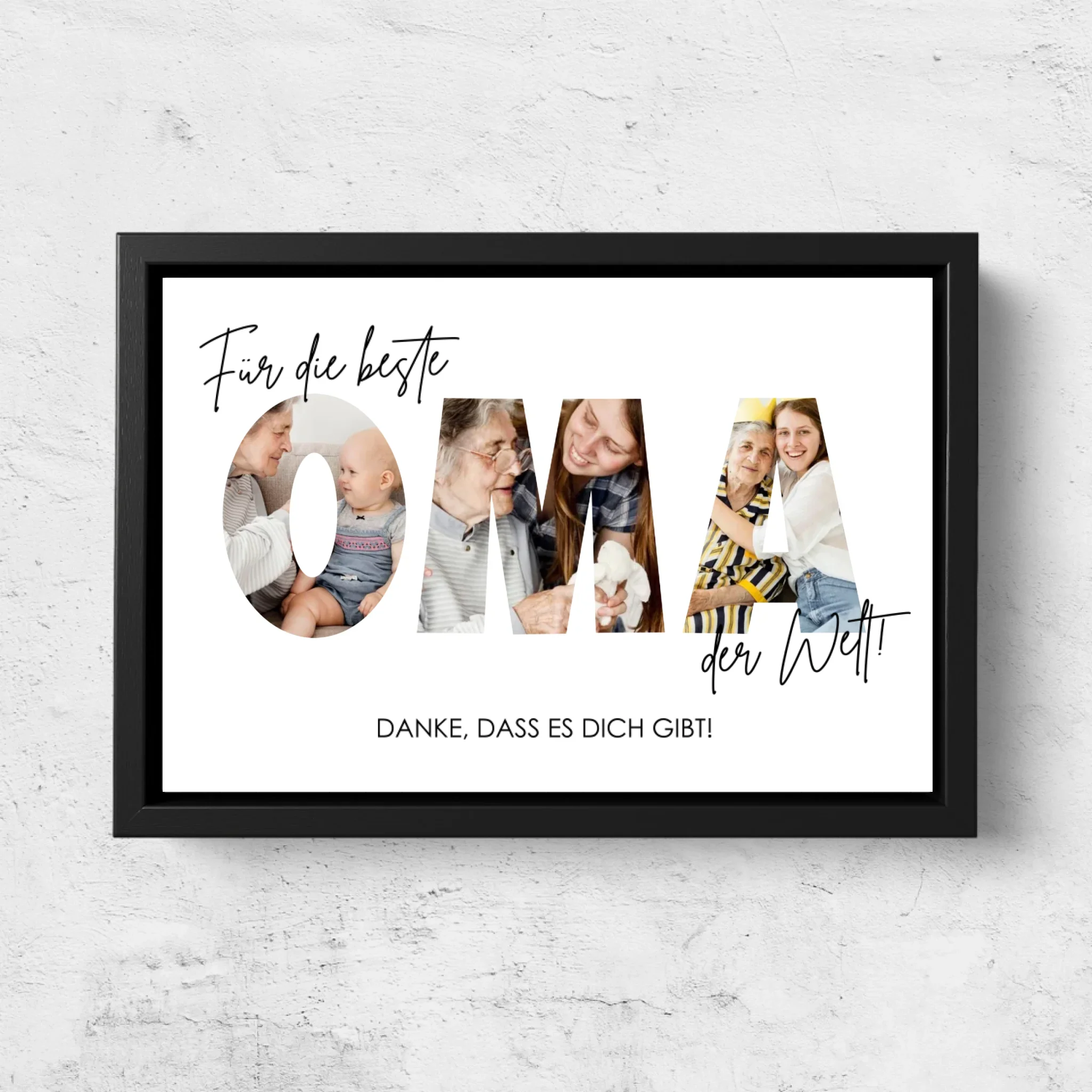 Personalisierte Leinwand "Für die beste Oma" - Image 5