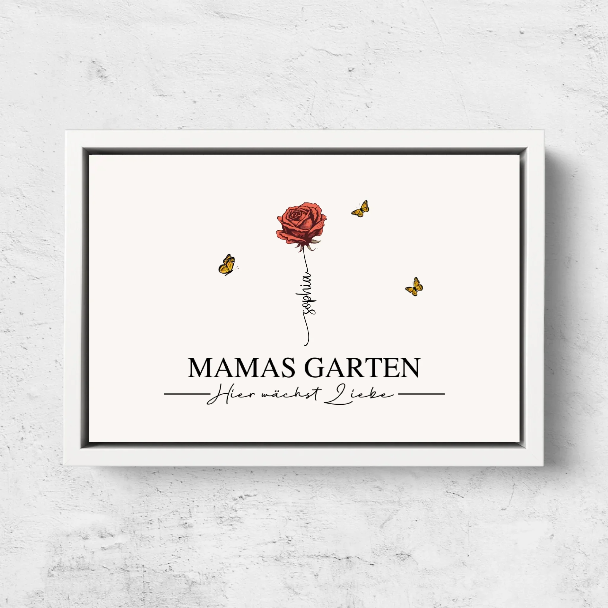 Personalisierte Leinwand "Mamas Garten" - Image 7