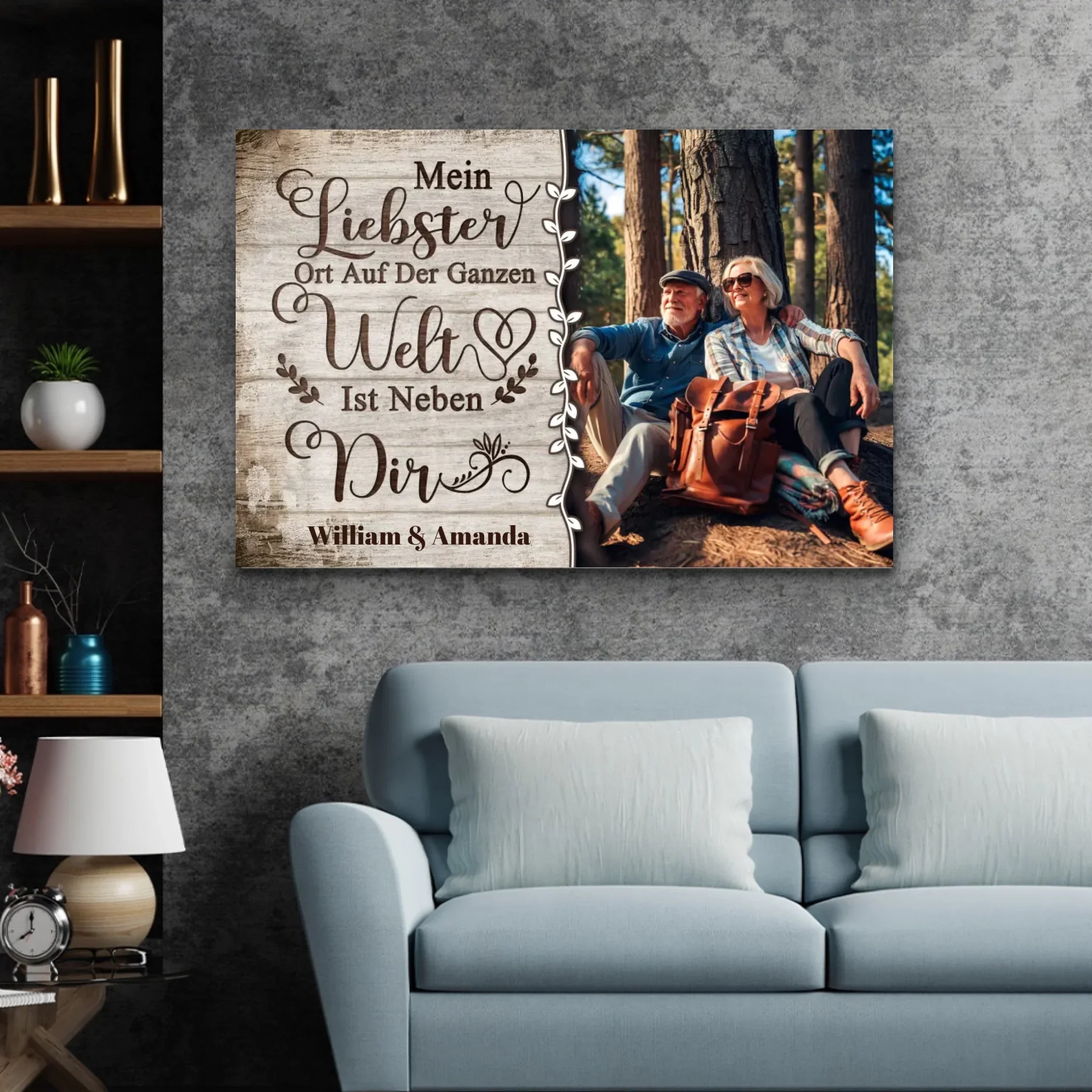 Personalisierte Leinwand "Mein Lieblingsort auf der ganzen Welt" - Image 3