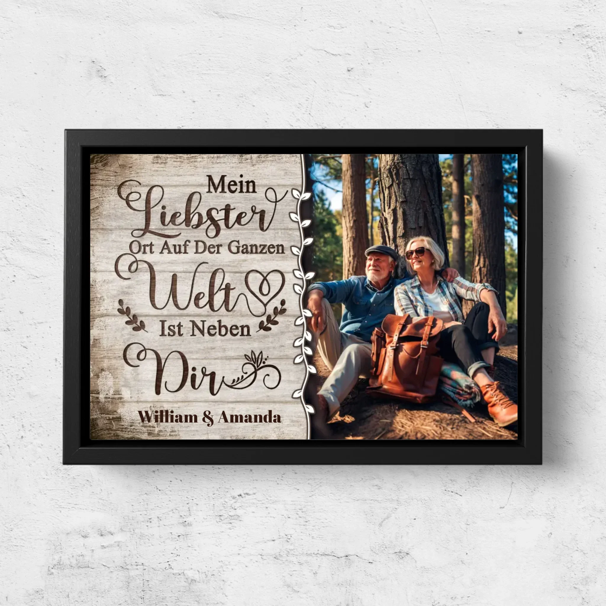Personalisierte Leinwand "Mein Lieblingsort auf der ganzen Welt" - Image 5