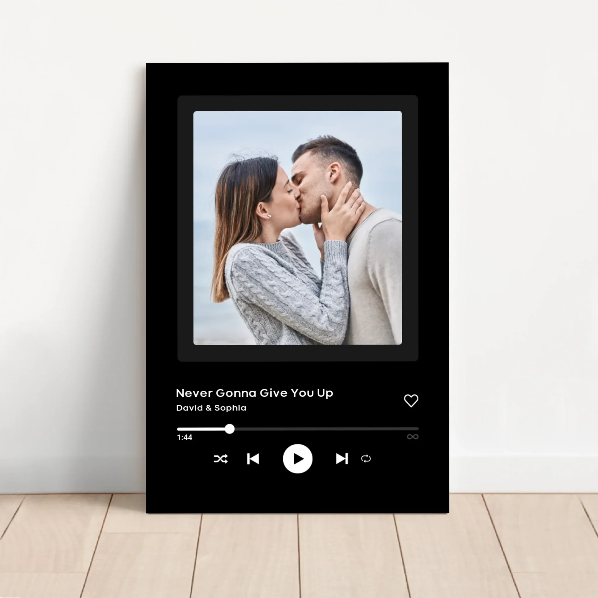 Personalisierte Leinwand "Musik Cover"