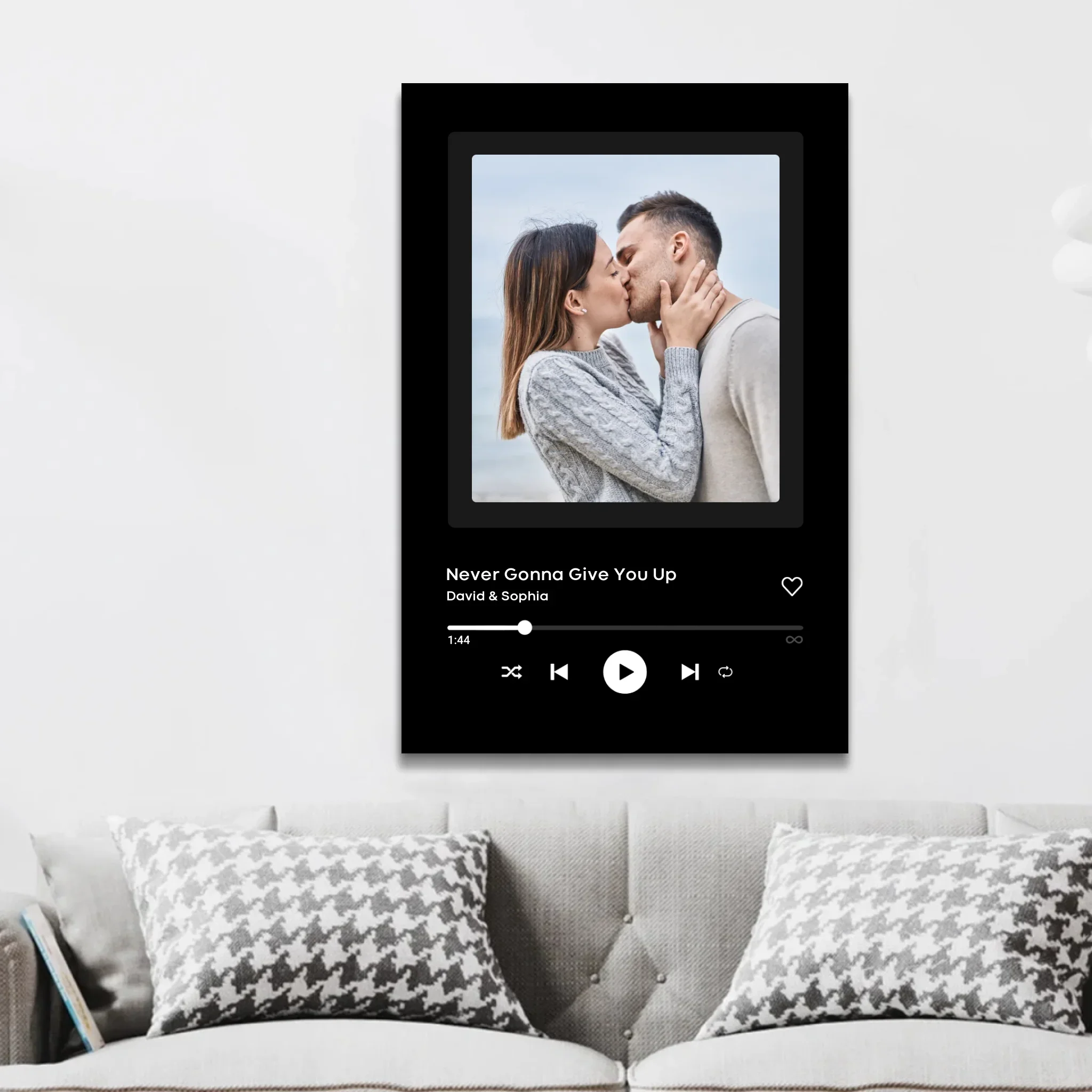 Personalisierte Leinwand "Musik Cover" - Image 2