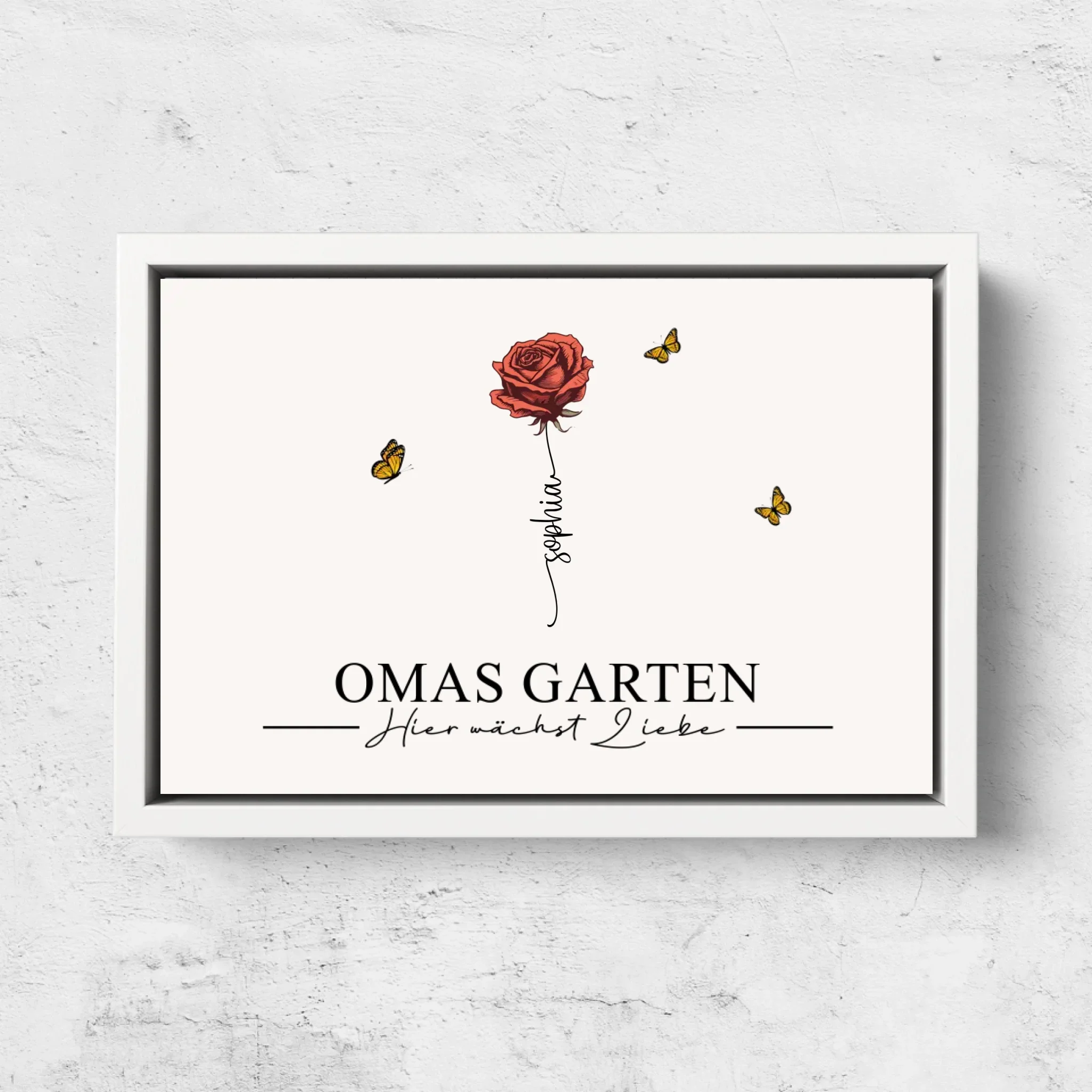 Personalisierte Leinwand "Omas Garten" - Image 7