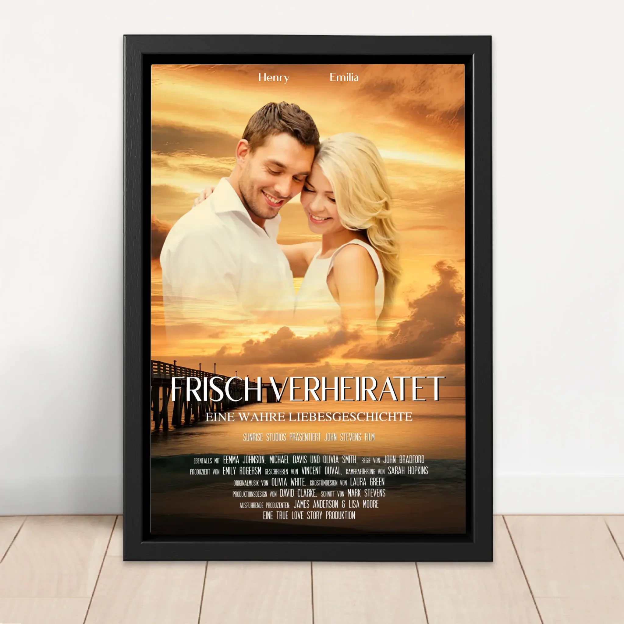Personalisierte Leinwand "Sonnenuntergangs-Filmcover" - Image 4