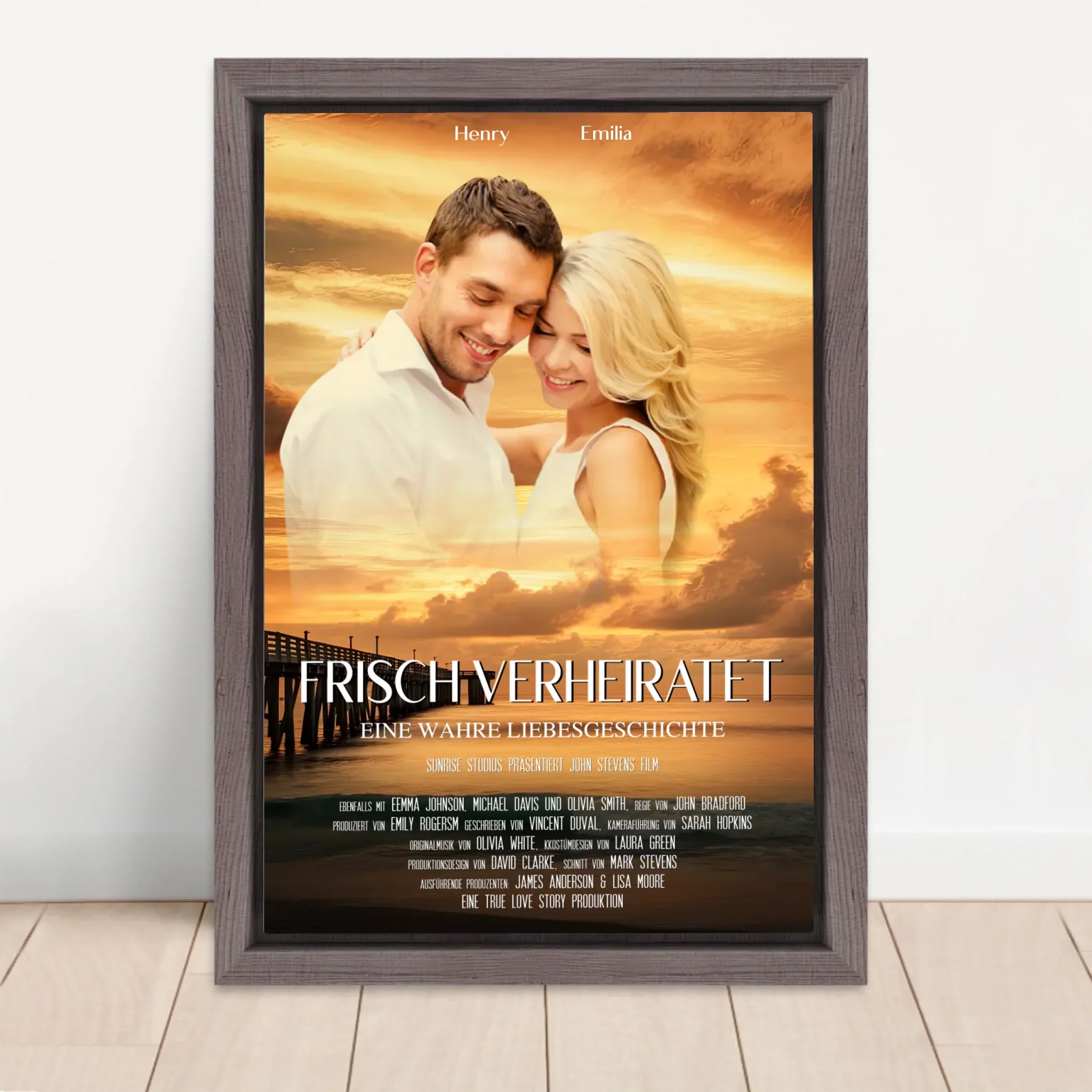 Personalisierte Leinwand "Sonnenuntergangs-Filmcover" - Image 5