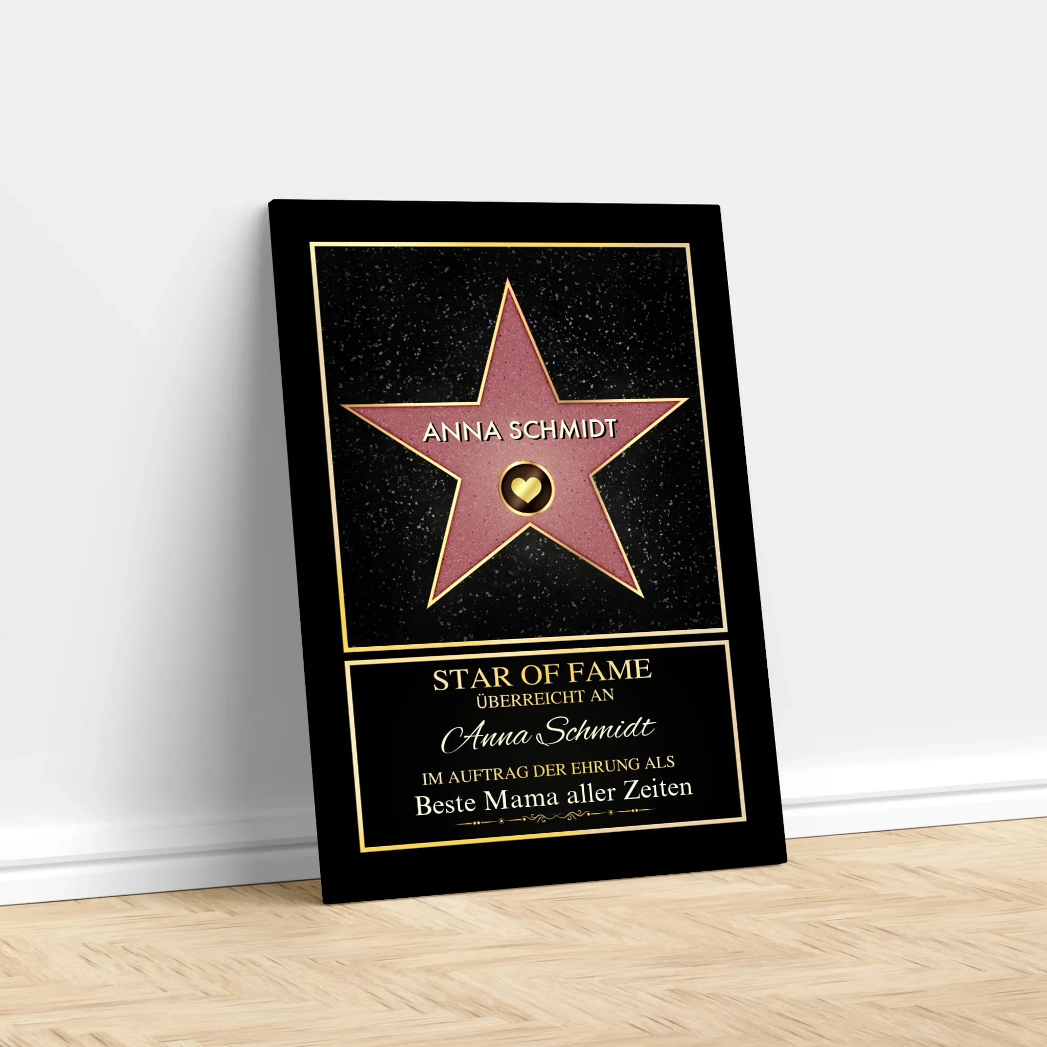 Personalisierte Leinwand "Star of Fame" - Image 3