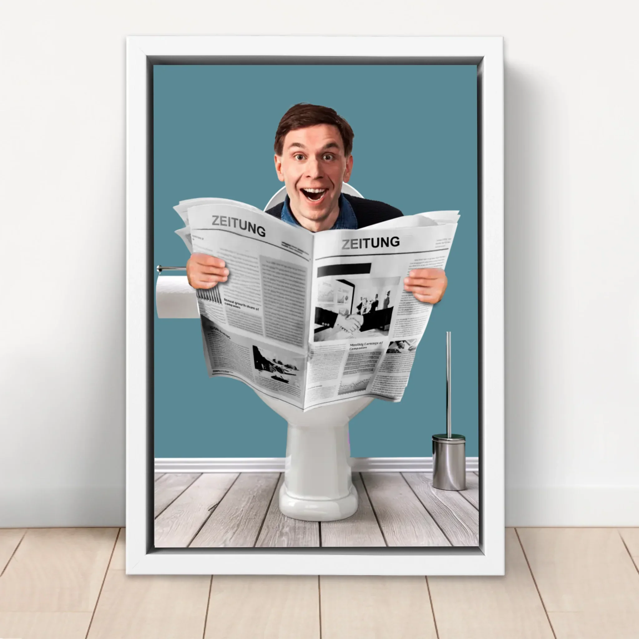 Personalisierte Leinwand "Wichtige Sitzpause" - Image 6
