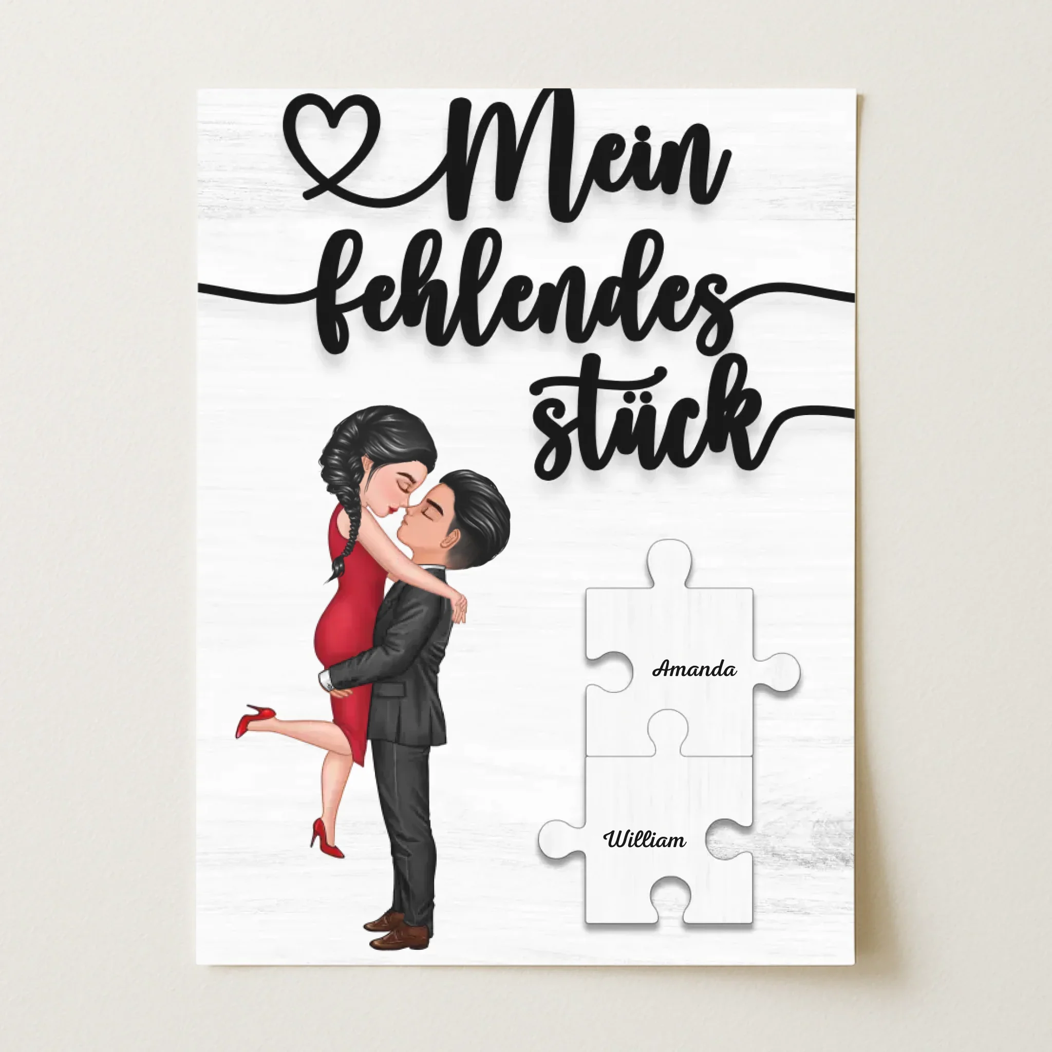 Personalisiertes Poster "Das fehlende Stück" - Image 2