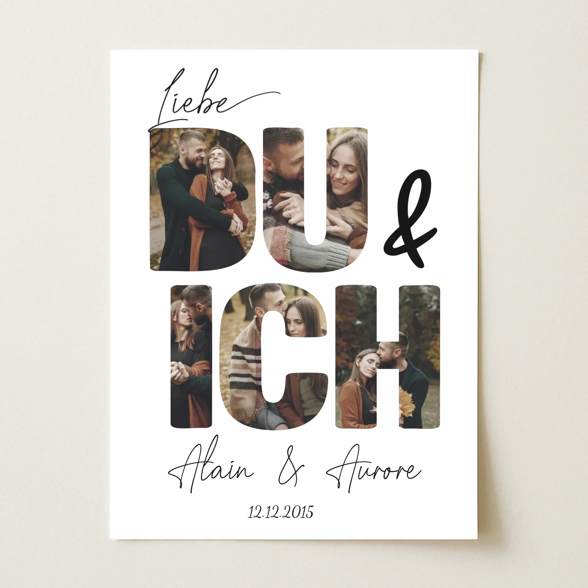 Personalisiertes Poster "Du und ich" - Image 2