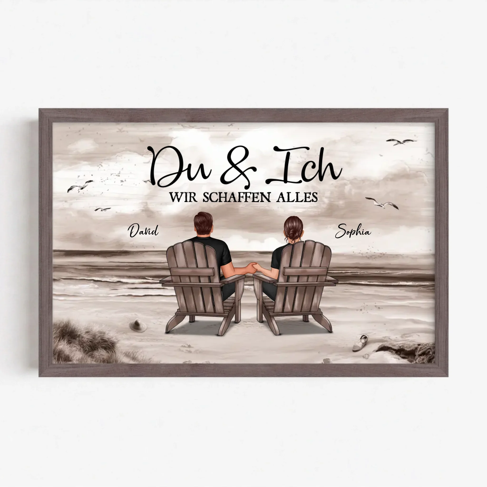 Personalisiertes Poster "Du und ich, wir schaffen alles" - Image 10