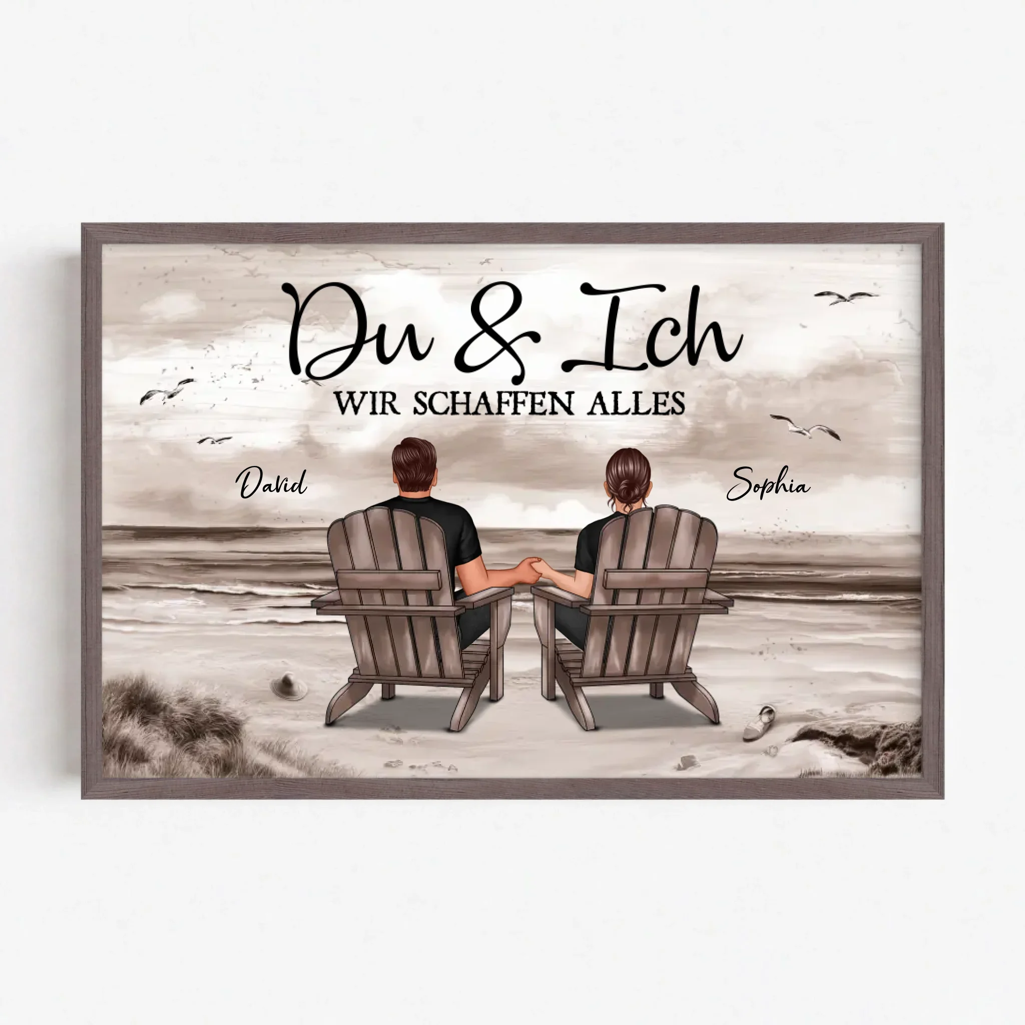 Personalisiertes Poster "Du und ich, wir schaffen alles" - Image 12
