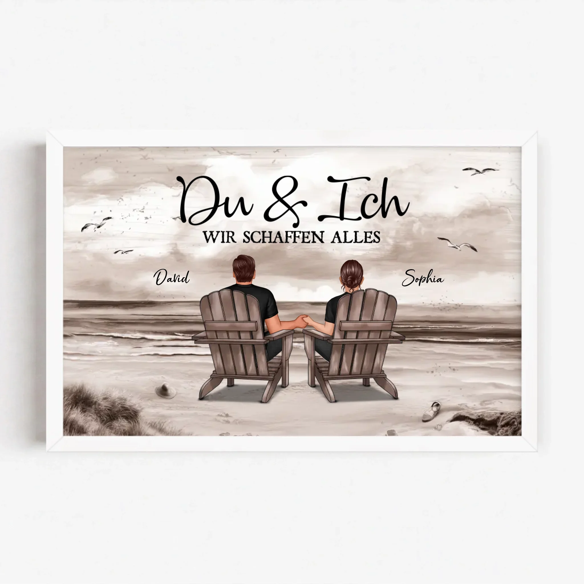 Personalisiertes Poster "Du und ich, wir schaffen alles" - Image 14