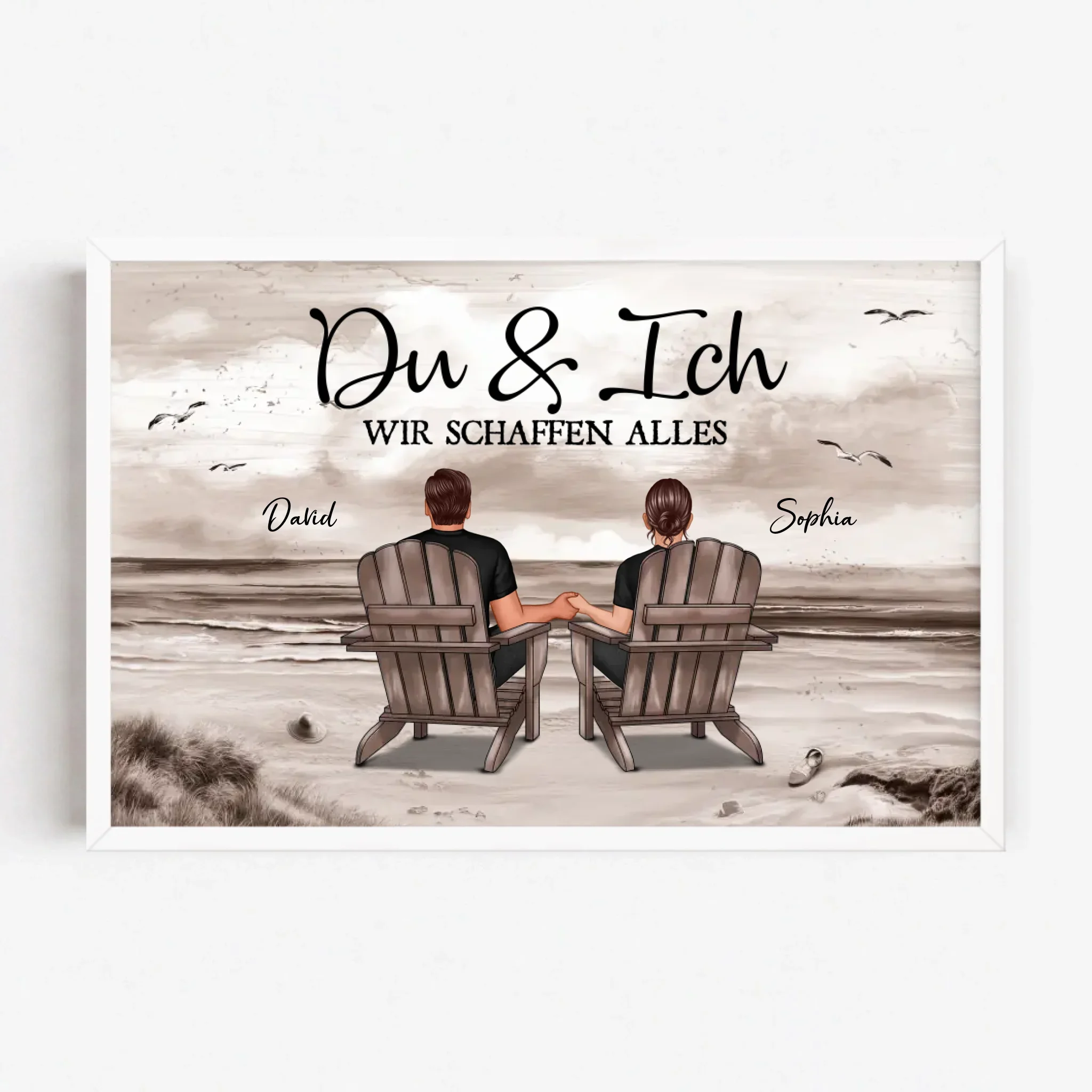 Personalisiertes Poster "Du und ich, wir schaffen alles" - Image 15