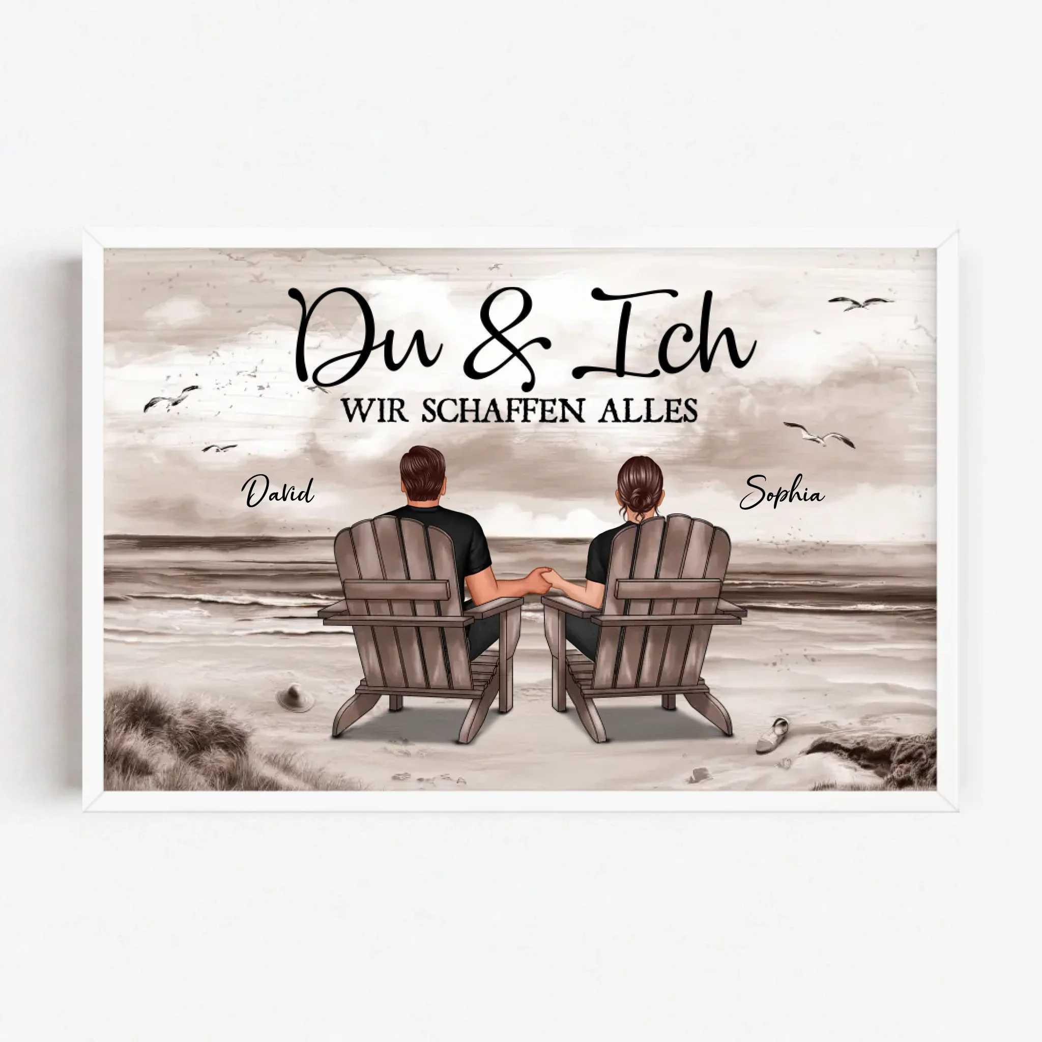 Personalisiertes Poster "Du und ich, wir schaffen alles" - Image 16