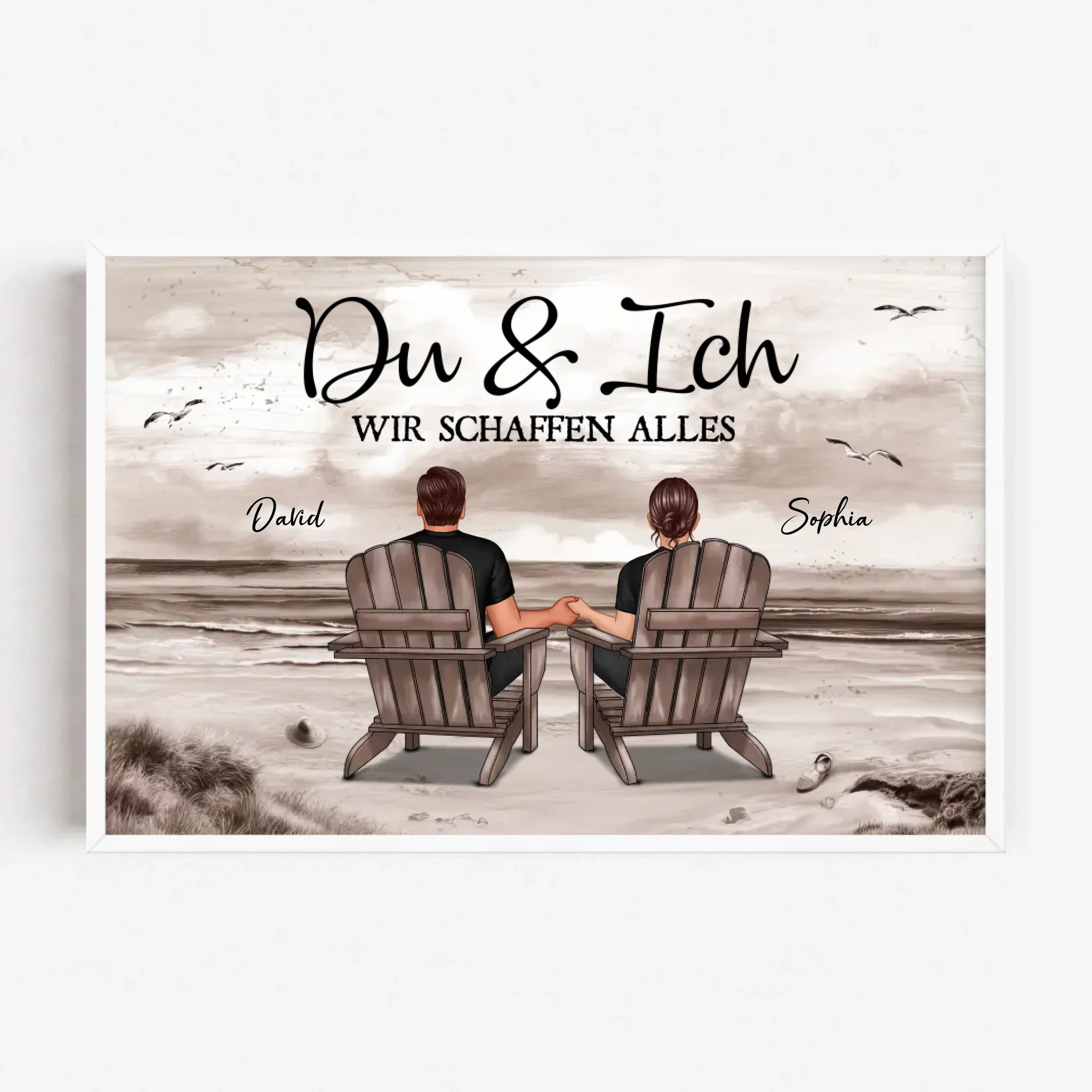 Personalisiertes Poster "Du und ich, wir schaffen alles" - Image 17