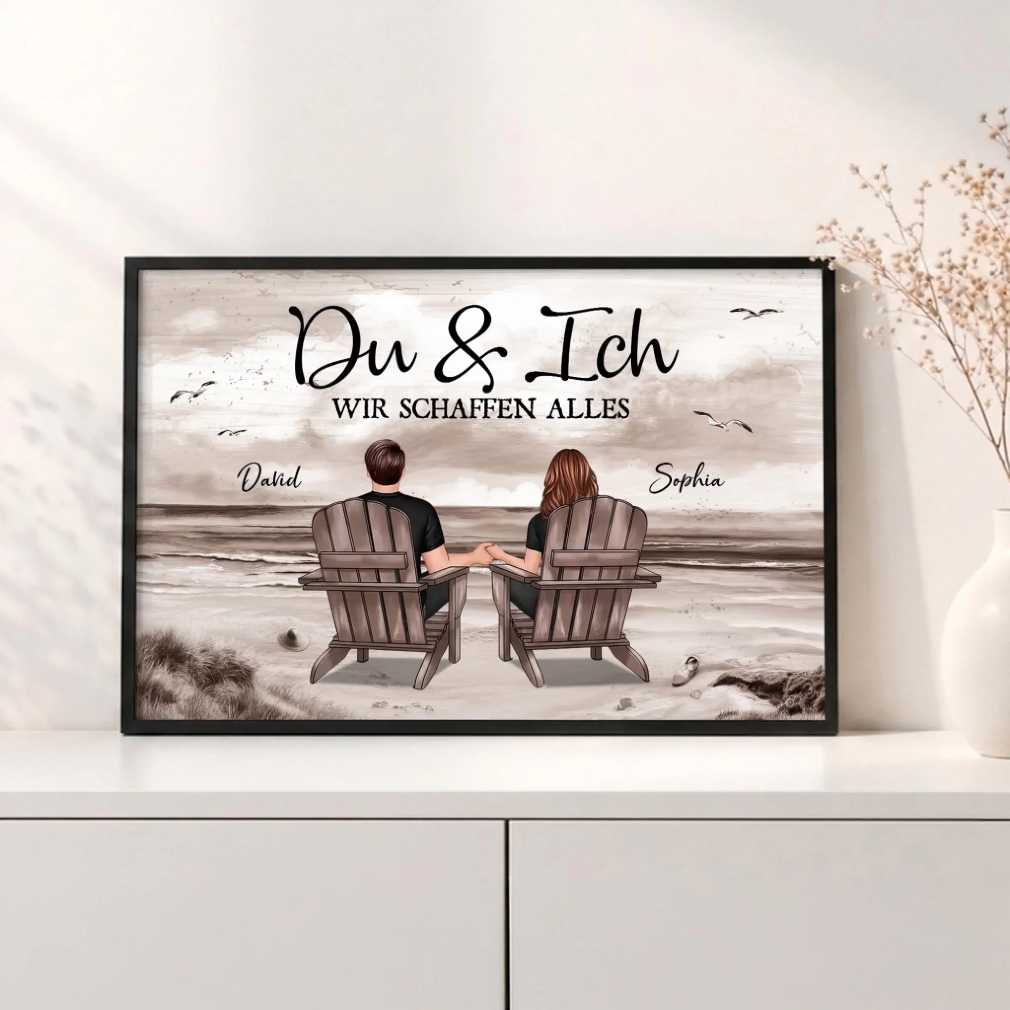 Personalisiertes Poster "Du und ich, wir schaffen alles" - Image 3