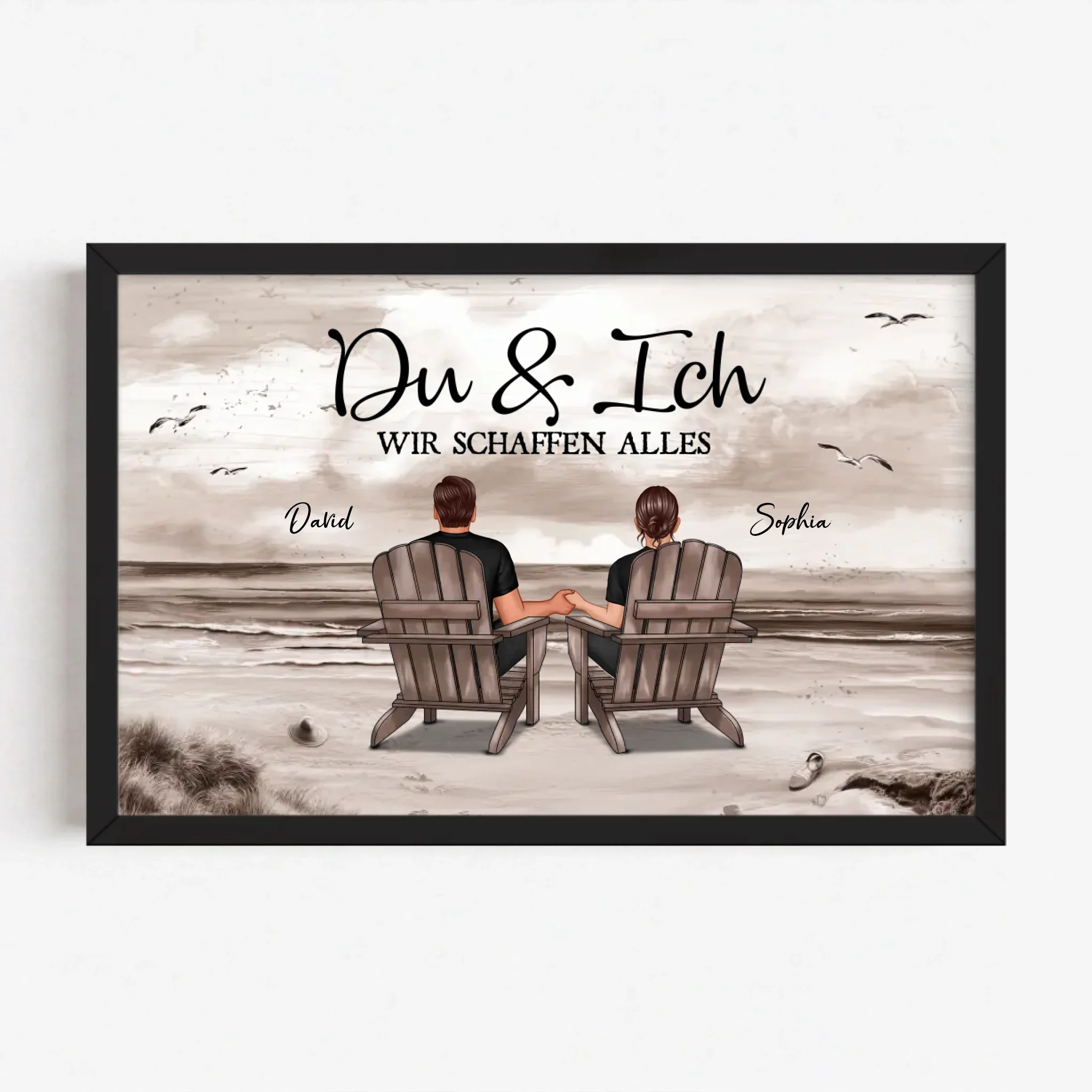 Personalisiertes Poster "Du und ich, wir schaffen alles" - Image 6