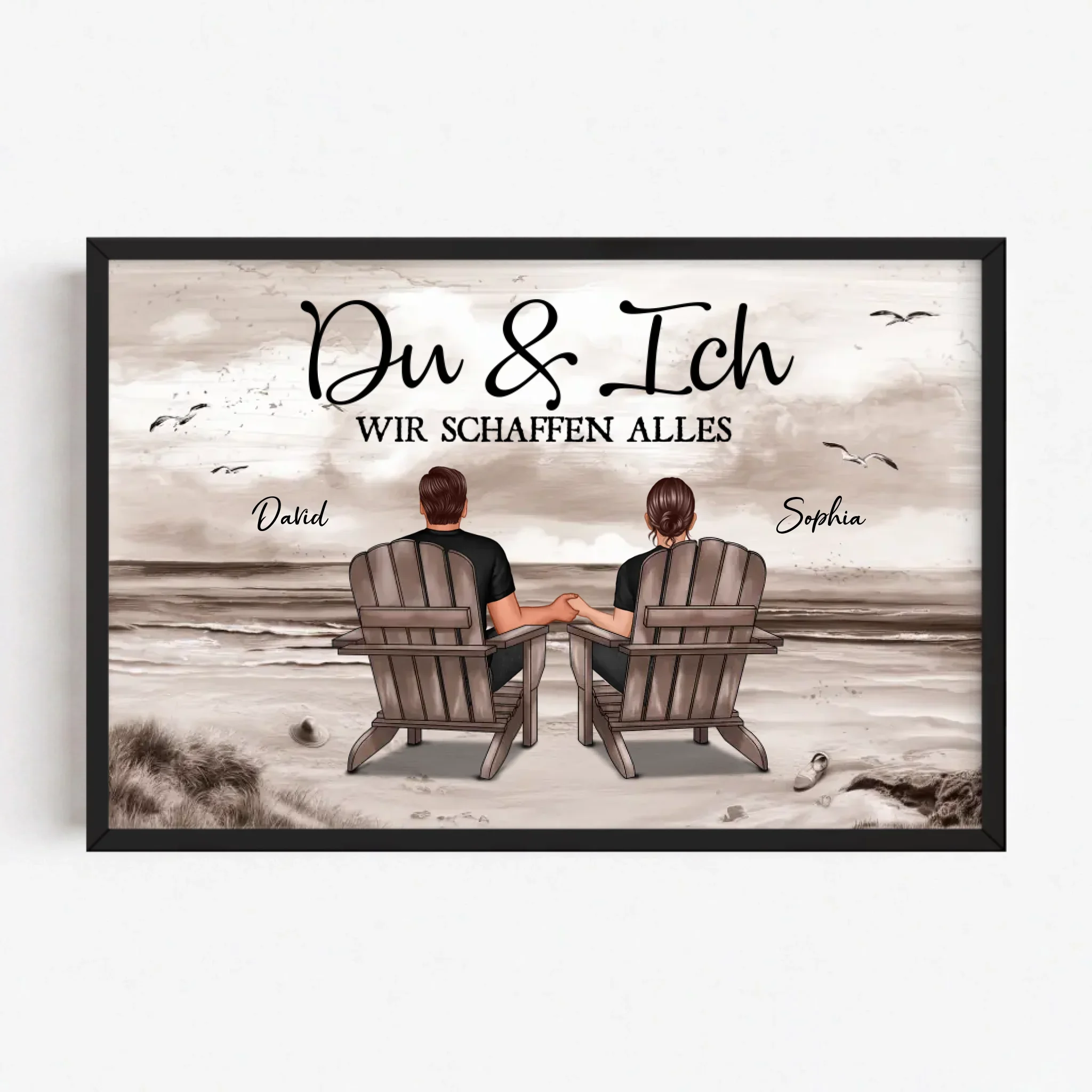 Personalisiertes Poster "Du und ich, wir schaffen alles" - Image 8