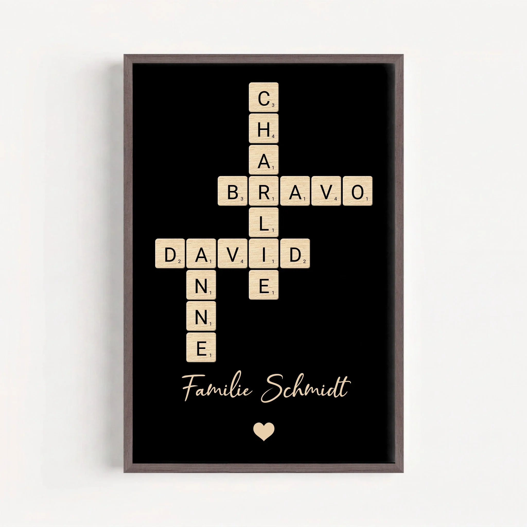 Personalisiertes Poster "Familien-Kreuzworträtsel" - Image 13