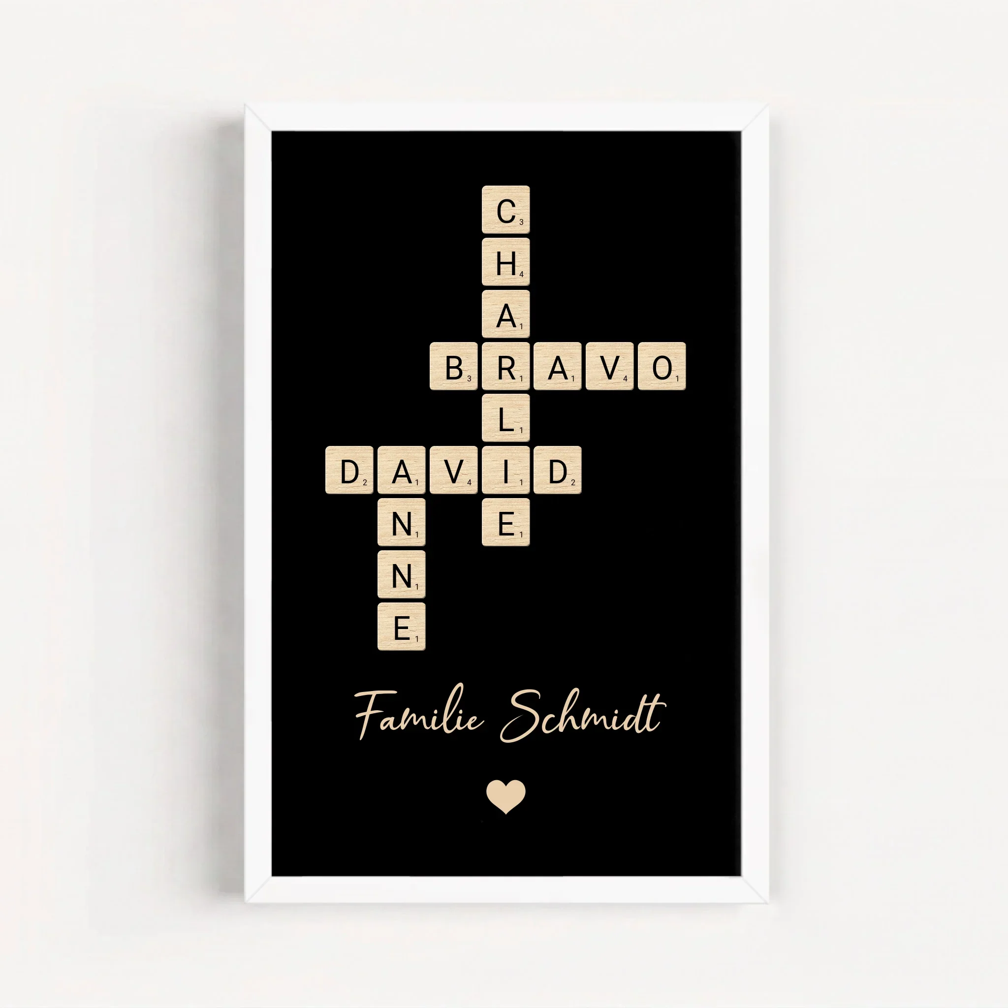 Personalisiertes Poster "Familien-Kreuzworträtsel" - Image 14