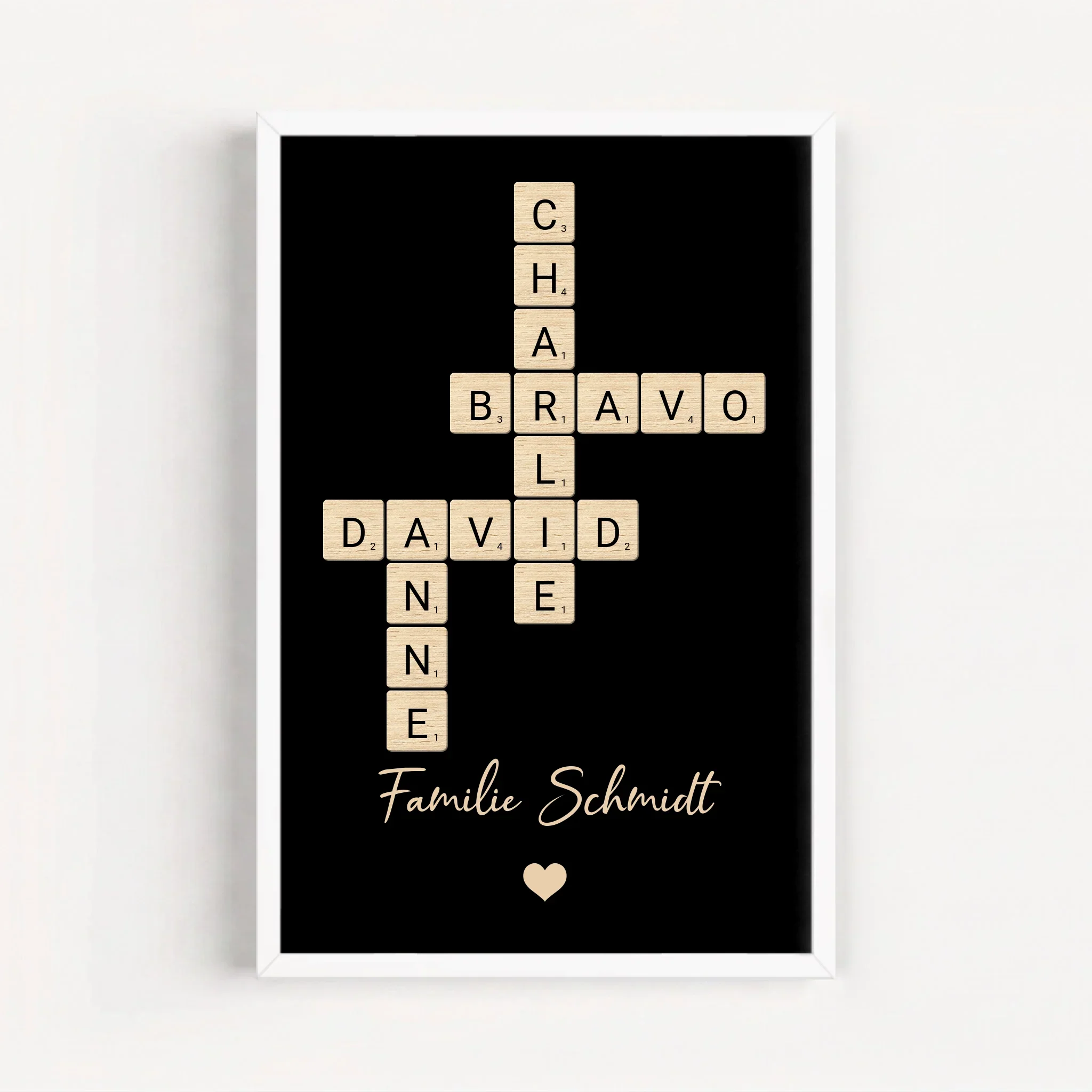 Personalisiertes Poster "Familien-Kreuzworträtsel" - Image 15