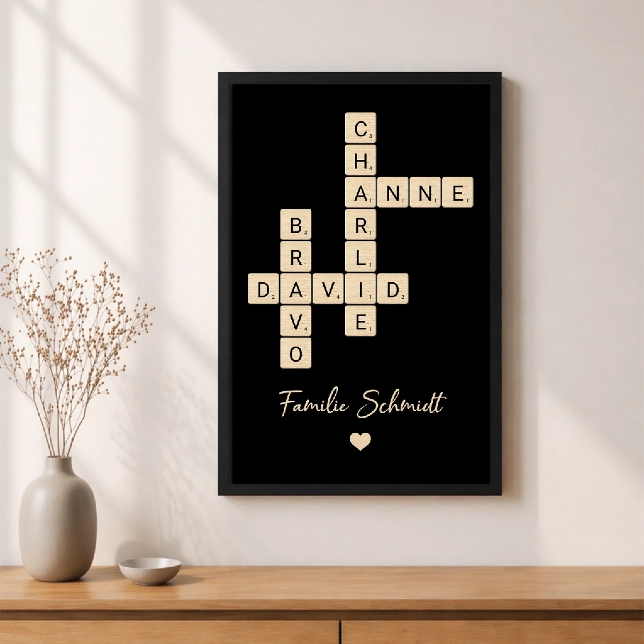 Personalisiertes Poster "Familien-Kreuzworträtsel" - Image 5