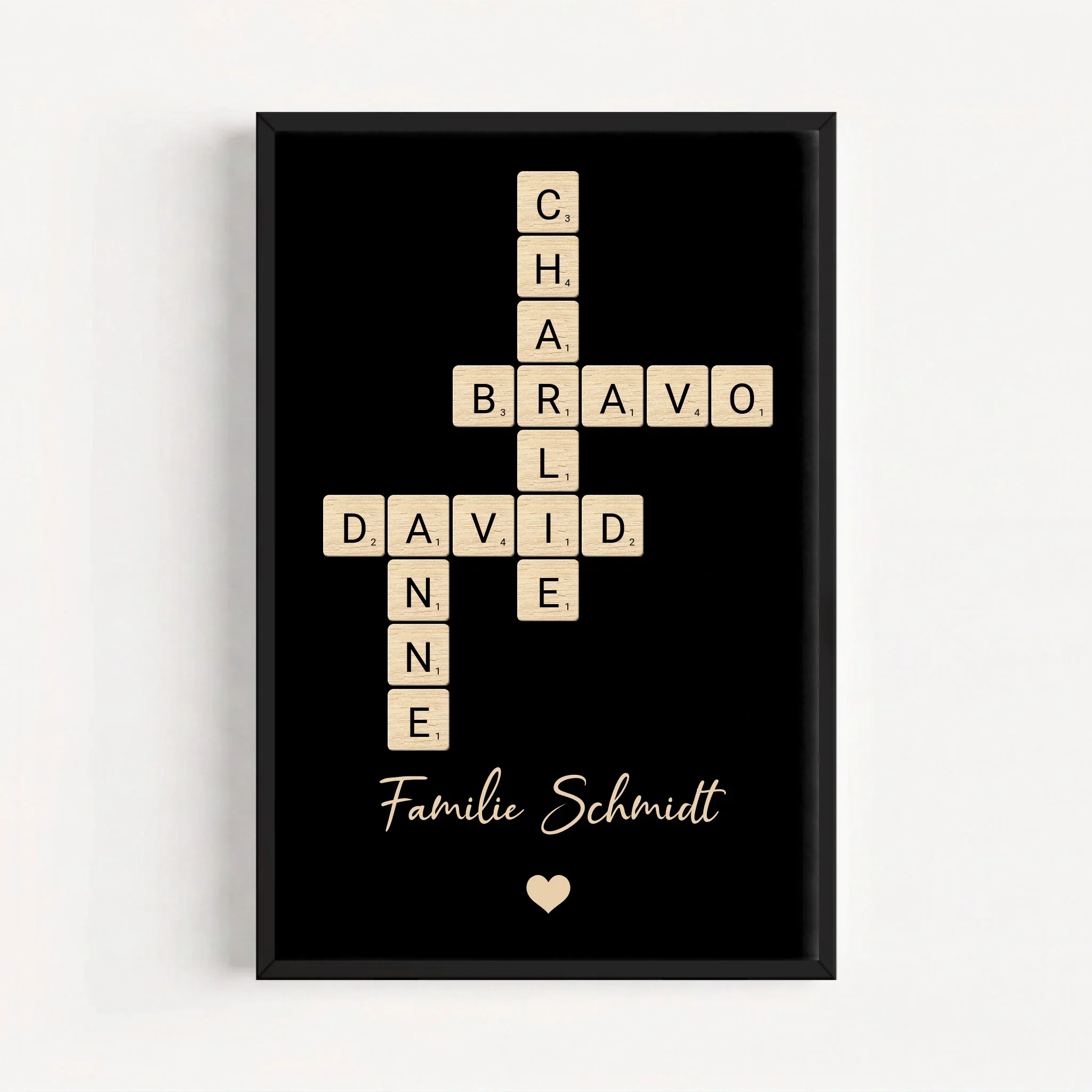 Personalisiertes Poster "Familien-Kreuzworträtsel" - Image 9