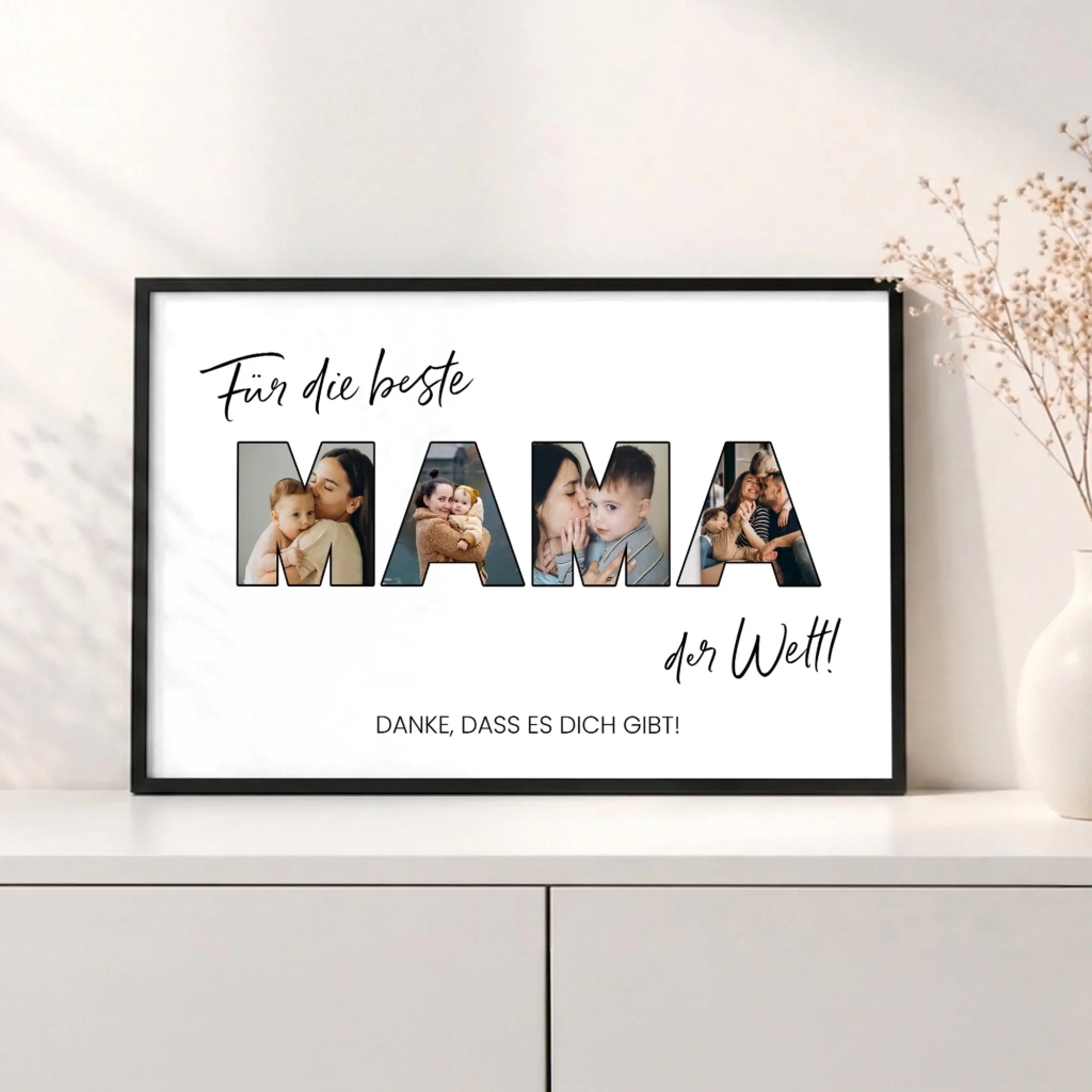 Personalisiertes Poster "Für die beste Mama der Welt" - Image 3