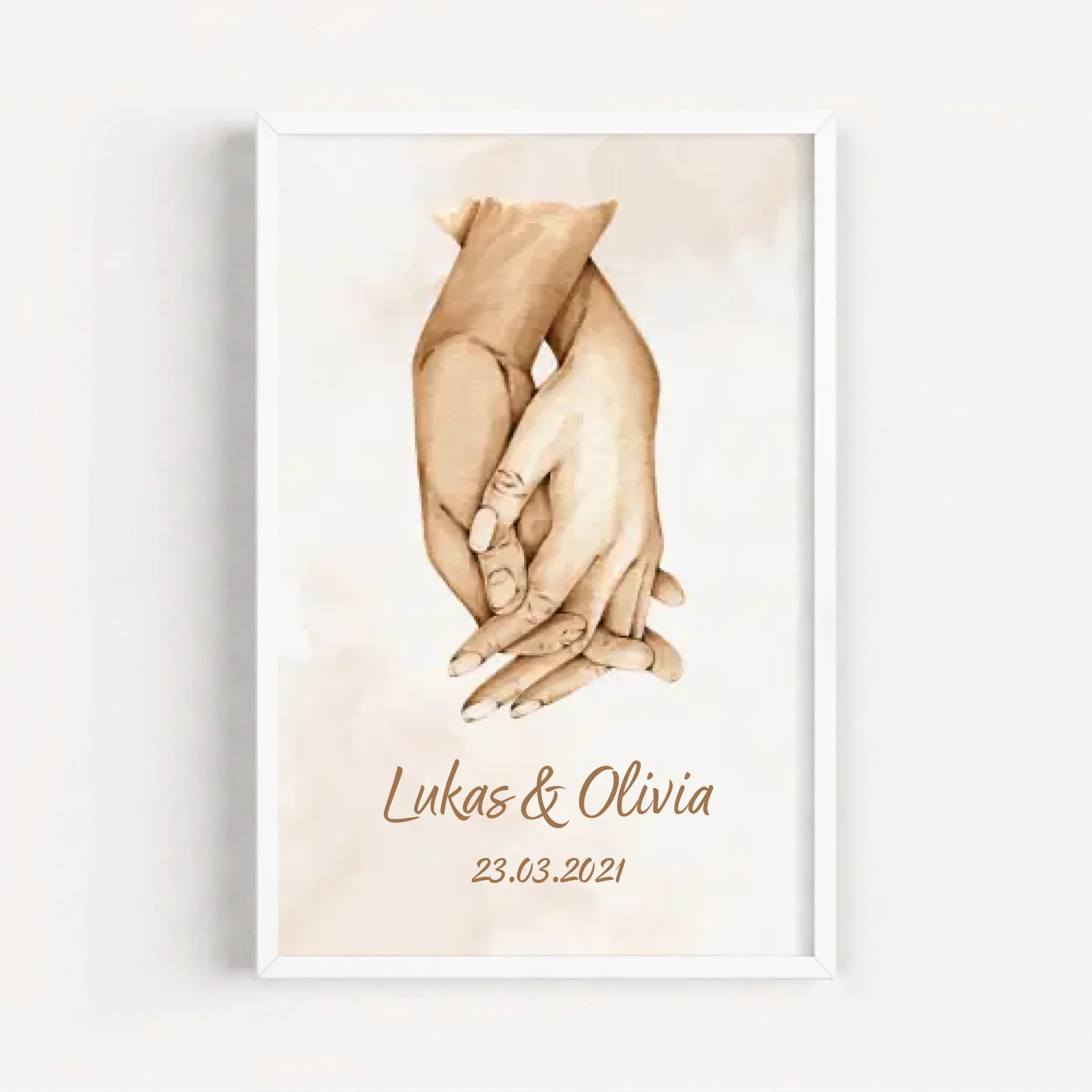 Personalisiertes Poster "Hand in Hand" - Image 16
