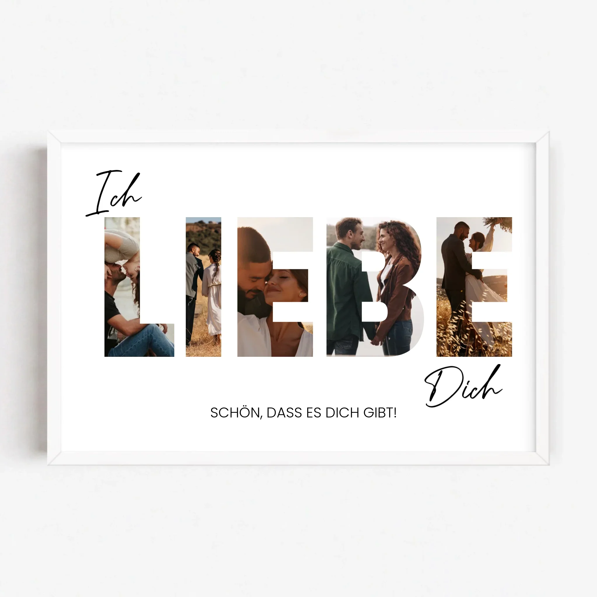 Personalisiertes Poster "Ich liebe dich - Mit Fotos" - Image 15