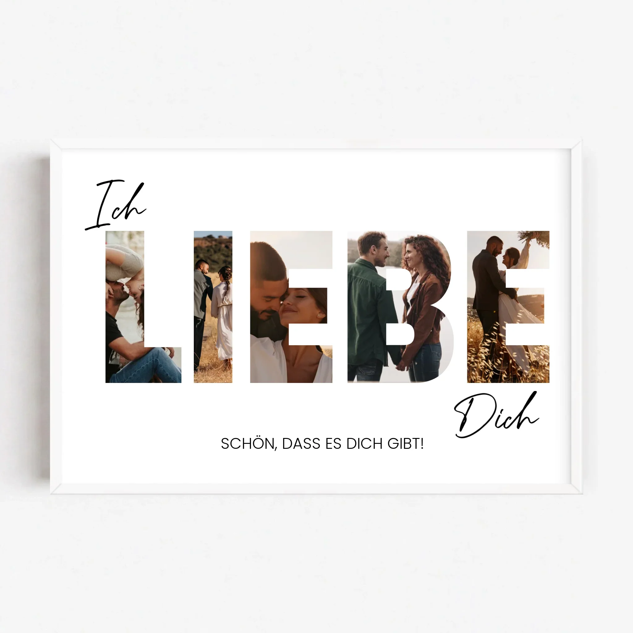 Personalisiertes Poster "Ich liebe dich - Mit Fotos" - Image 17