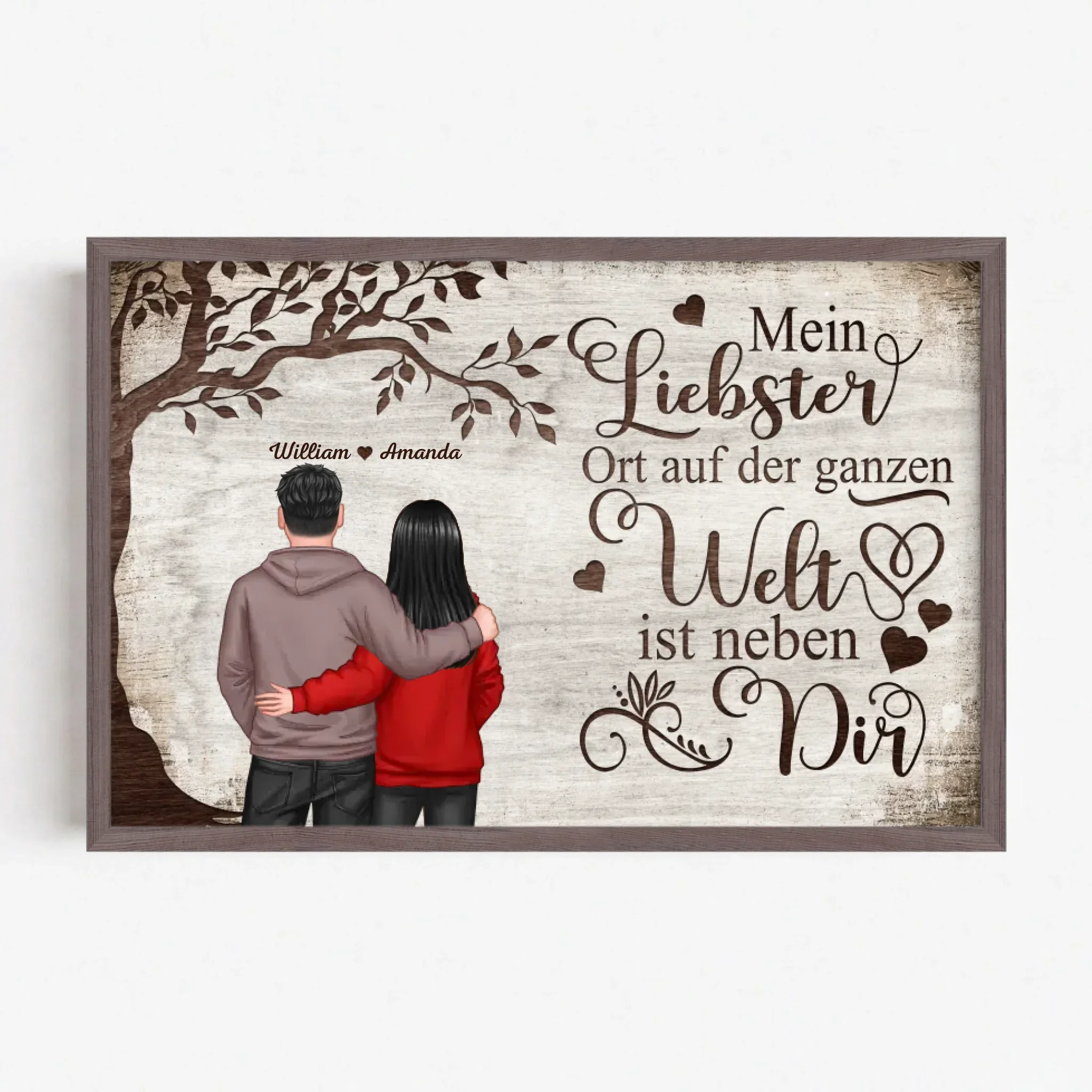 Personalisiertes Poster "Lieblingsort - Blick von hinten" - Image 11