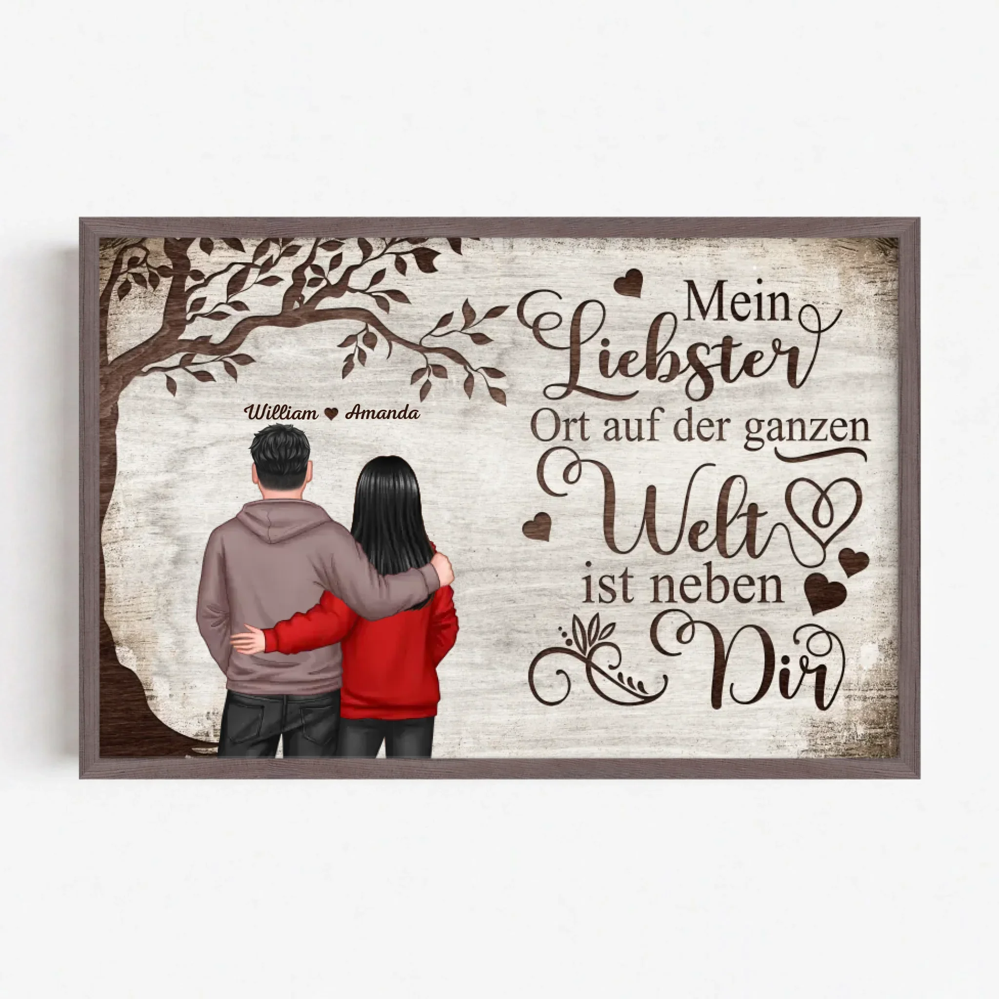 Personalisiertes Poster "Lieblingsort - Blick von hinten" - Image 12