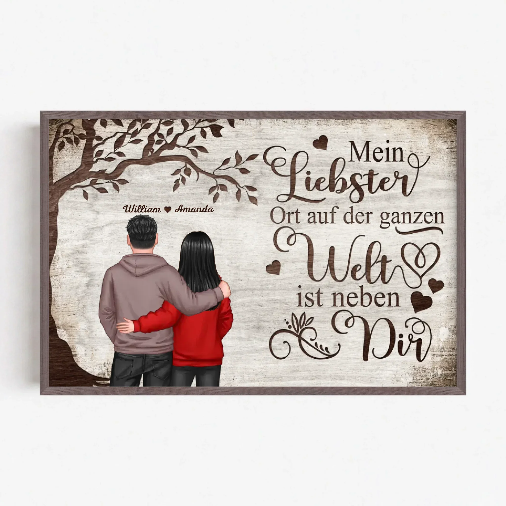 Personalisiertes Poster "Lieblingsort - Blick von hinten" - Image 13