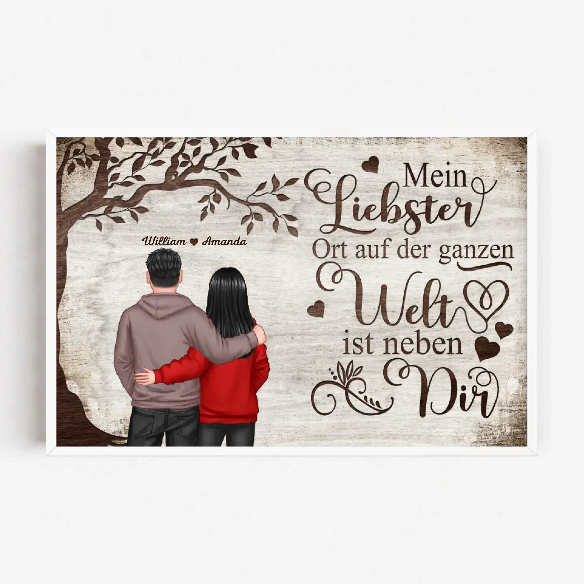 Personalisiertes Poster "Lieblingsort - Blick von hinten" - Image 17