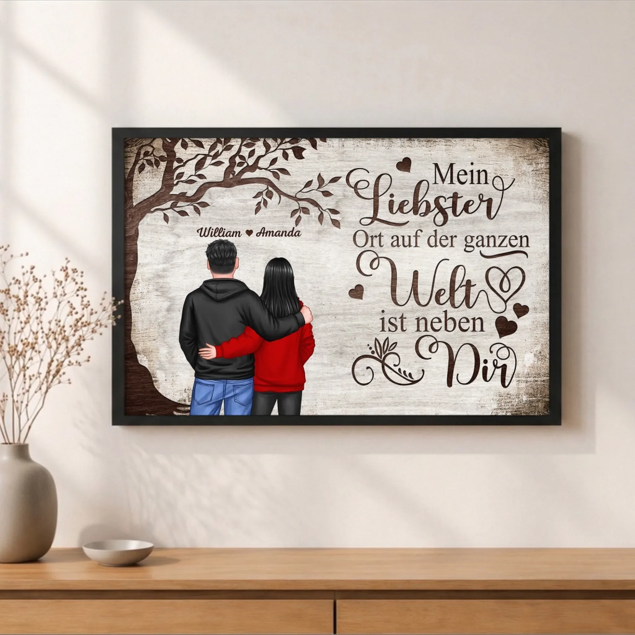 Personalisiertes Poster "Lieblingsort - Blick von hinten" - Image 5